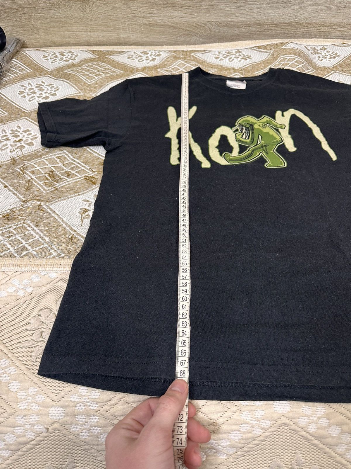 Band Tees 🔥 KoRn 2010 Tour Rock Metal Band T Shirt Music Slipknot Acdc Size US M / EU 48-50 / 2 - 11 Thumbnail