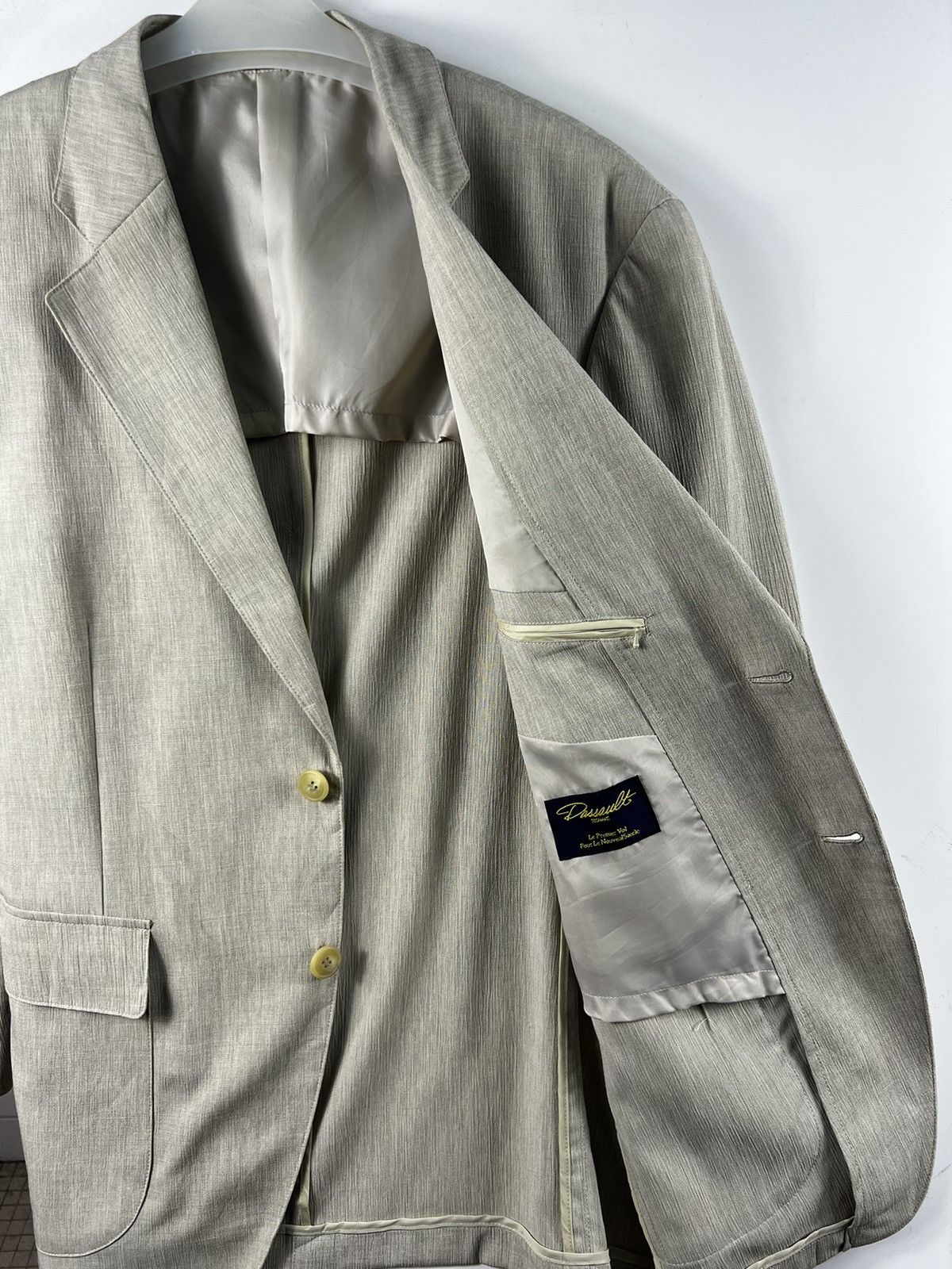 Japanese Brand × Other Dassault Homme Tailor jacket Size 34R - 5 Thumbnail
