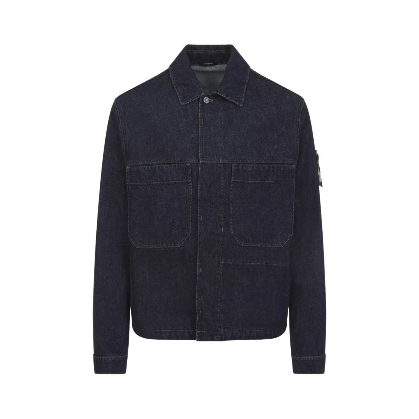 Stone Island STONE ISLAND Blue Rinse Denim Jacket New & Authentic (Men's Size US M / EU 48-50 / 2 - 1 Thumbnail