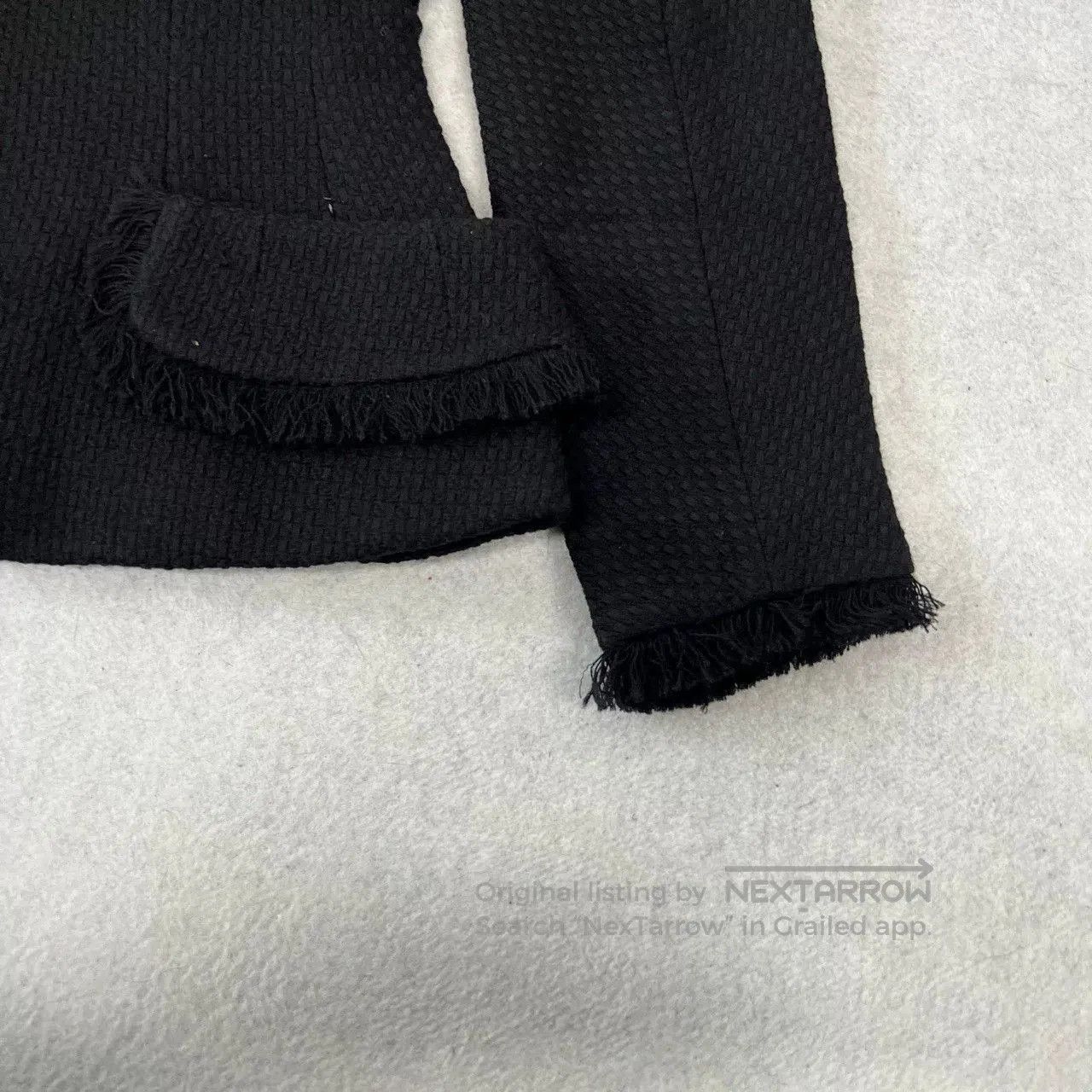 Dior Dior Black Tweed Wool Waistcoat Coat. Size S / US 4 / IT 40 - 5 Thumbnail