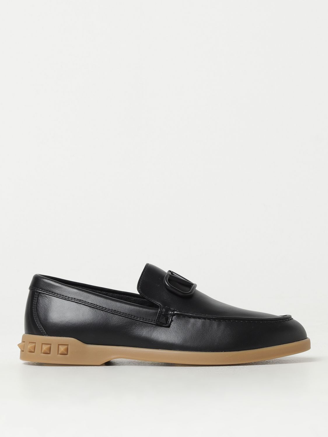 image of Valentino Garavani Loafers Men Black (Size 8)