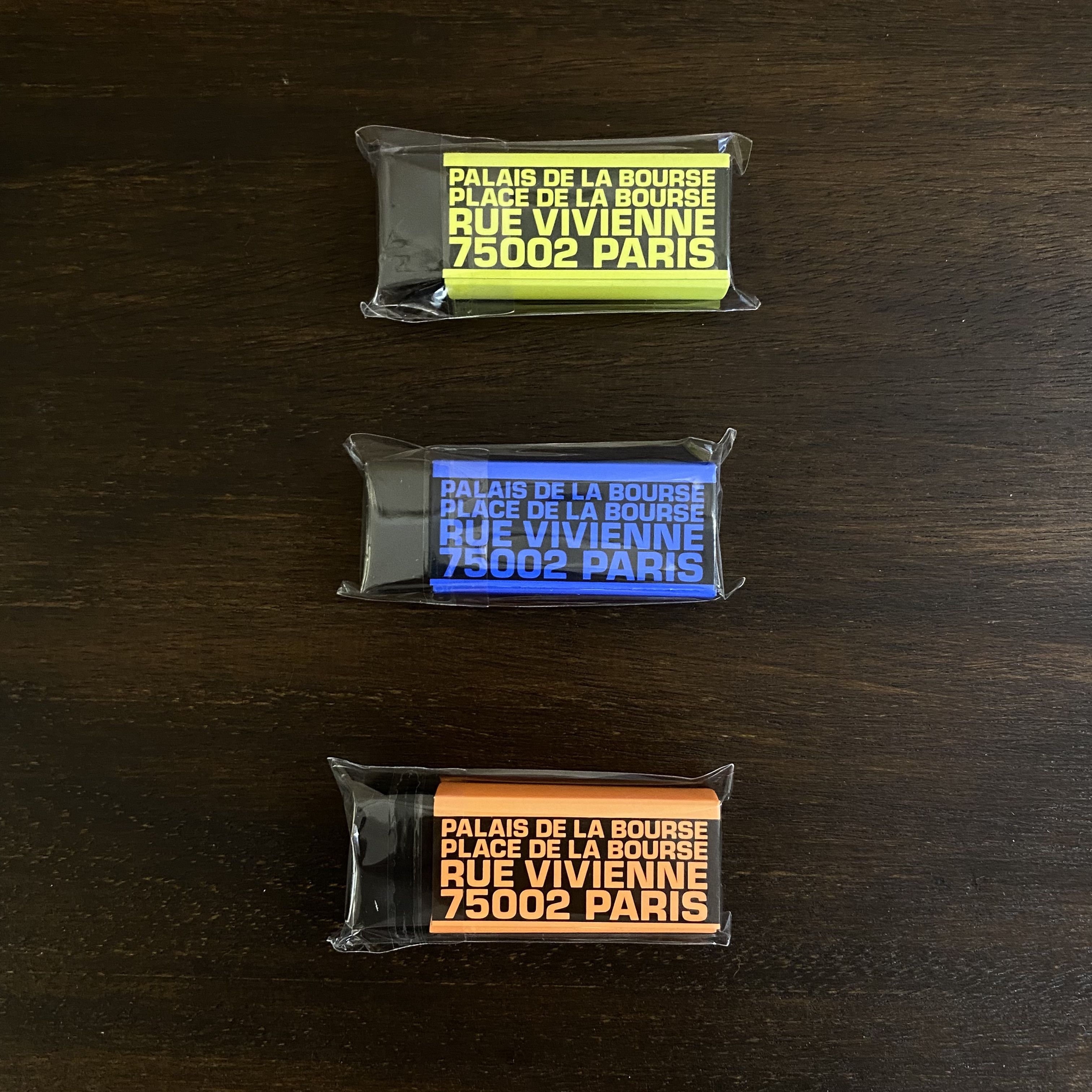 Yohji Yamamoto Yohji Yamamoto Pour Homme Eraser Set SS99 Show Invite Size ONE SIZE - 6 Thumbnail