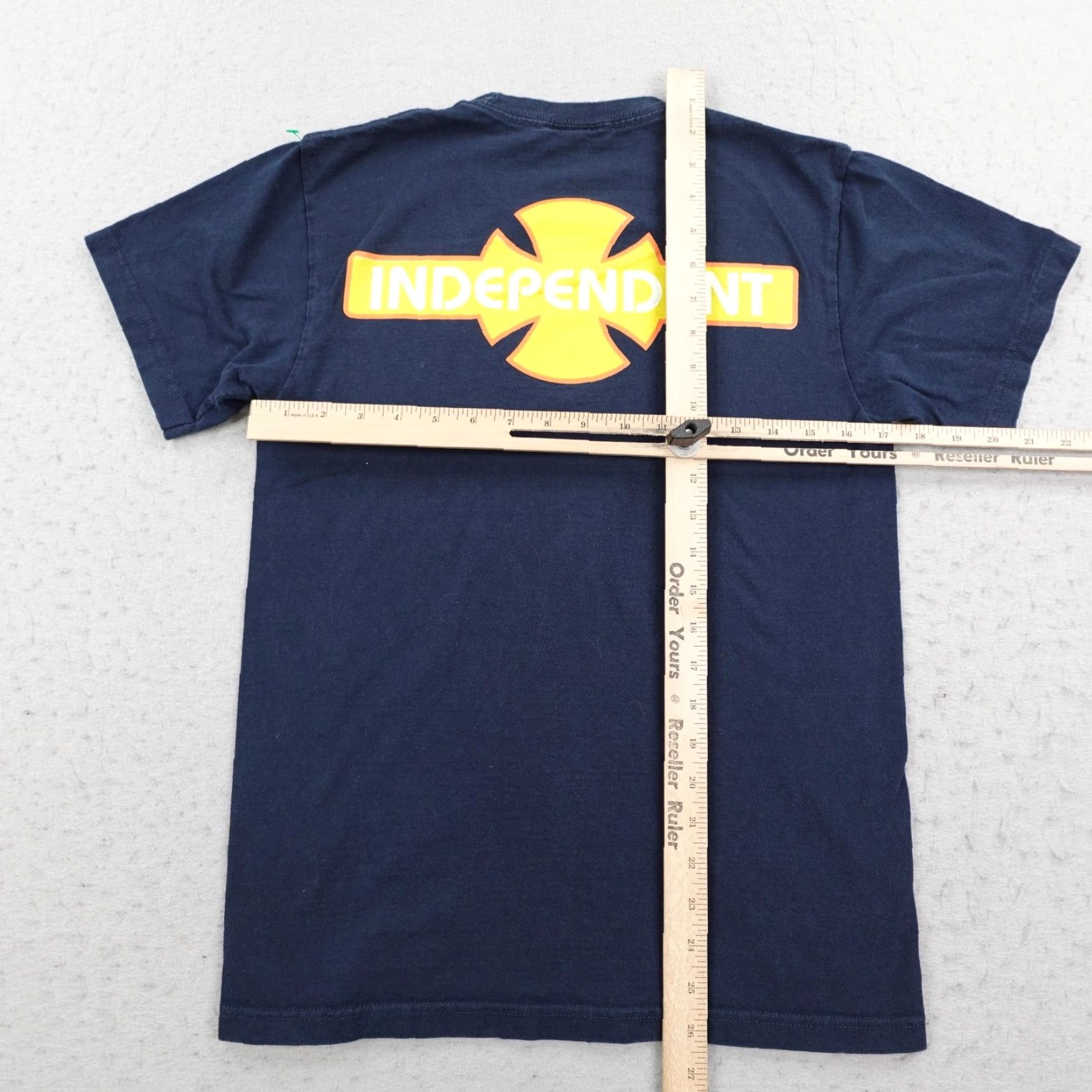 Vintage VINTAGE Independent Trucks Shirt Mens Small Blue Cross Logo Skateboard NHS Tag Shirt Size US S / EU 44-46 / 1 - 5 Thumbnail