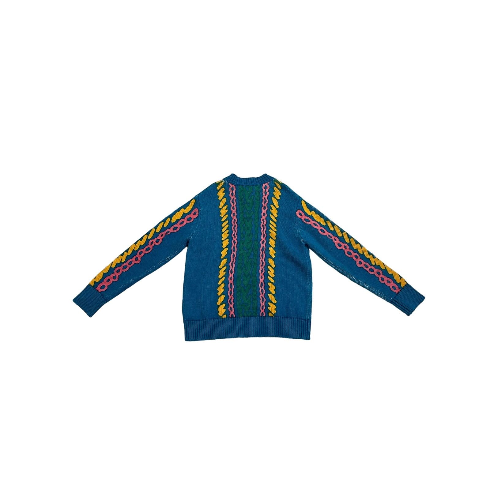 Stella McCartney Stella McCartney Kids Comic Cotton and Wool Sweater 10y, NWT Size L / US 10 / IT 46 - 2 Thumbnail