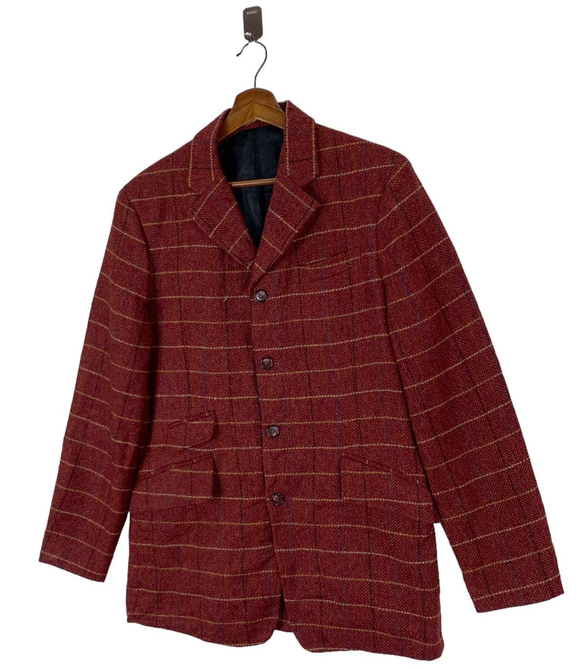 Tete Homme VINTAGE TETE HOMME ISSEY MIYAKE WOOL COAT Size L / US 10 / IT 46 - 2 Thumbnail