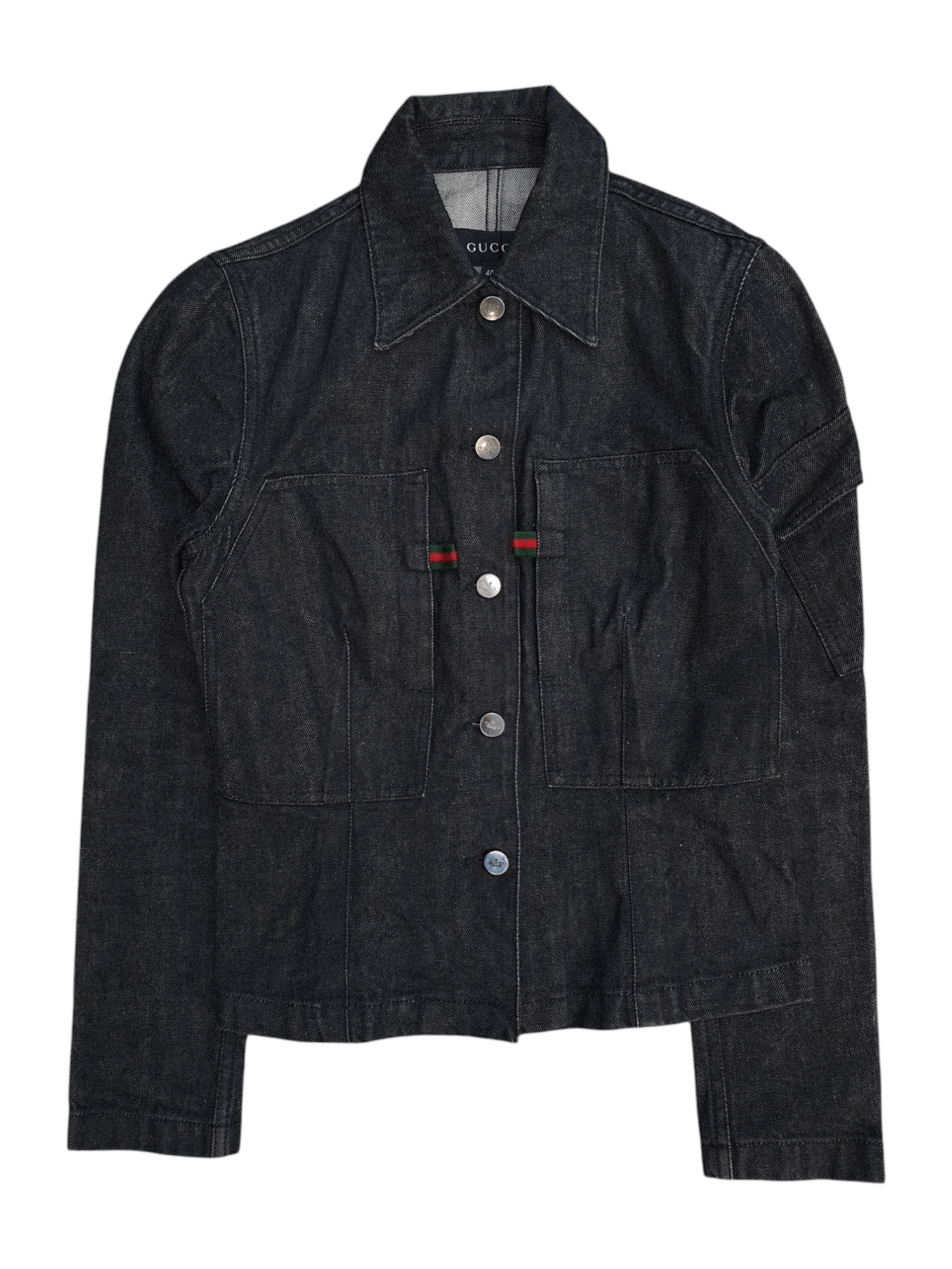 GUCCI Tom Ford 1998 Black Denim Jacket