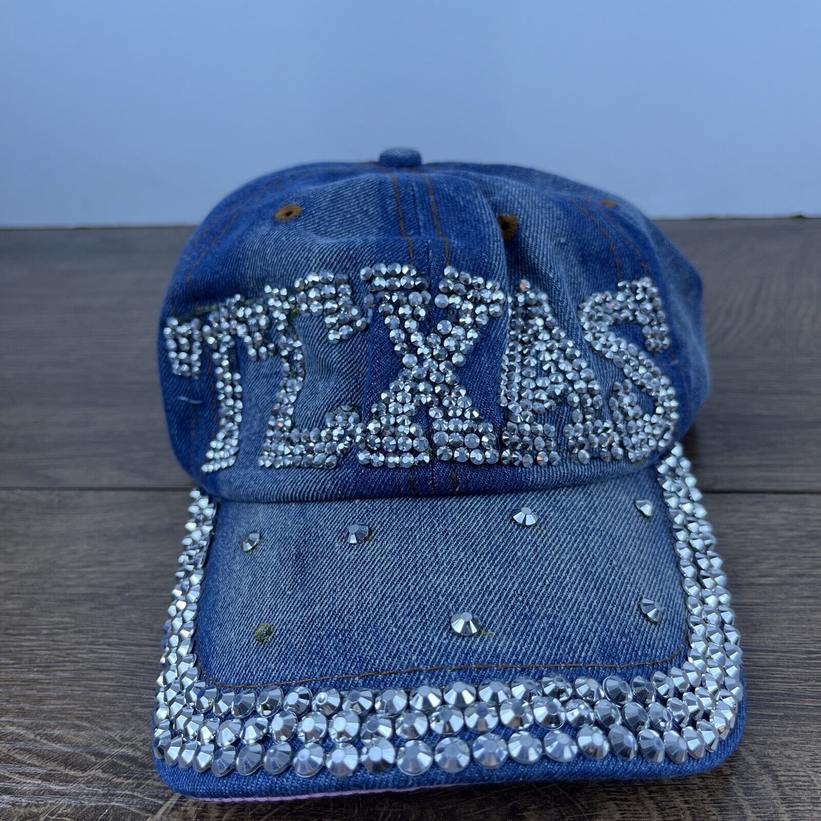 Other Texas Hat Texas Blue Jean Hat Texas Blue Hat Adjustable Adul Size ONE SIZE - 1 Thumbnail
