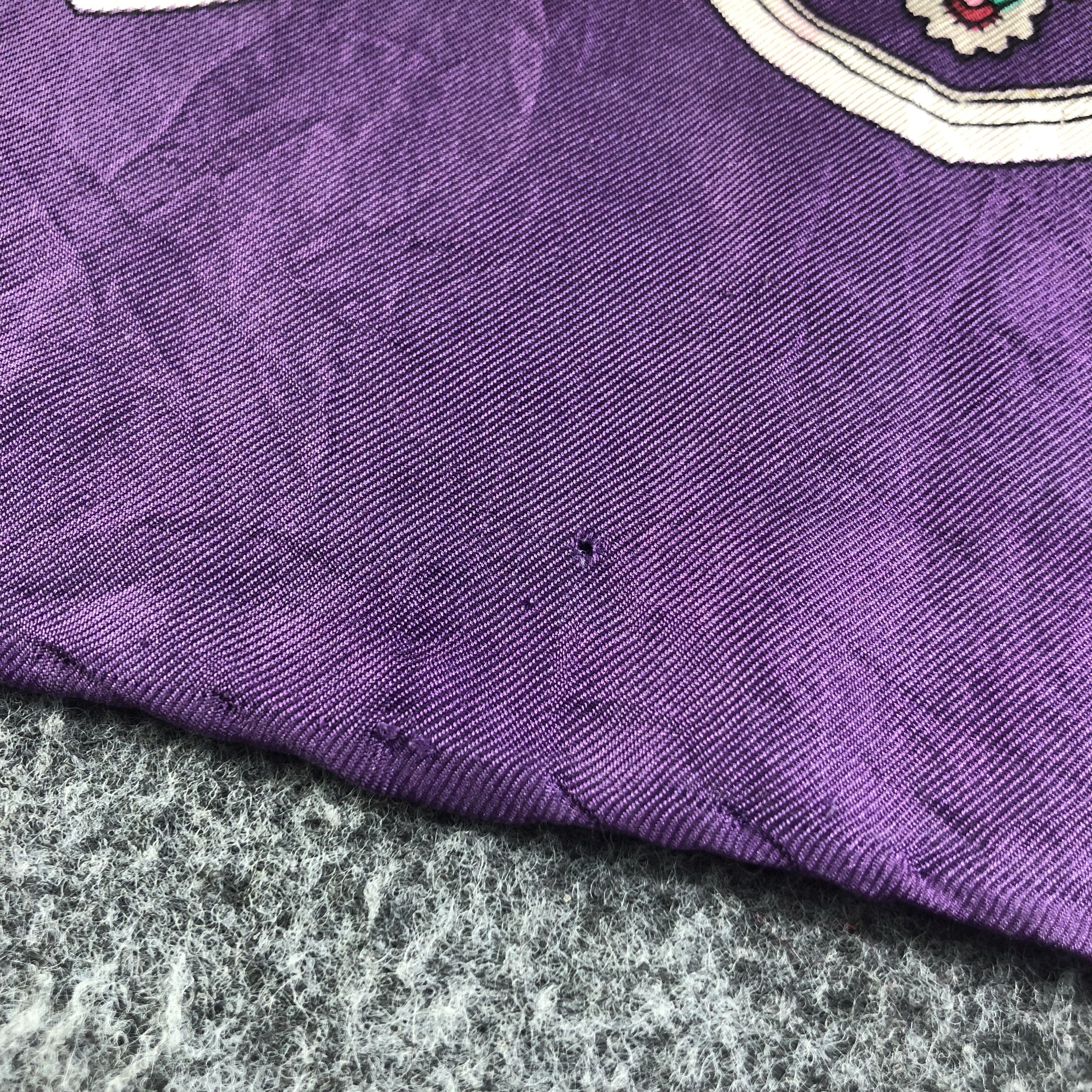 Carven Carven Hand Rolled Silk Scarf M528 Size ONE SIZE - 11 Thumbnail