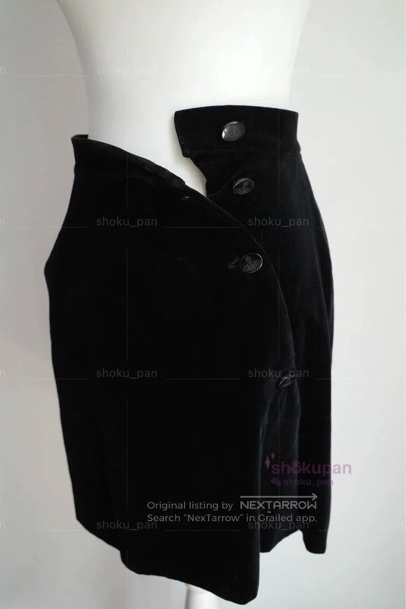 Vivienne Westwood Vivienne Westwood Vintage Velvet Skirt. Size US 26 / EU 42 - 4 Thumbnail