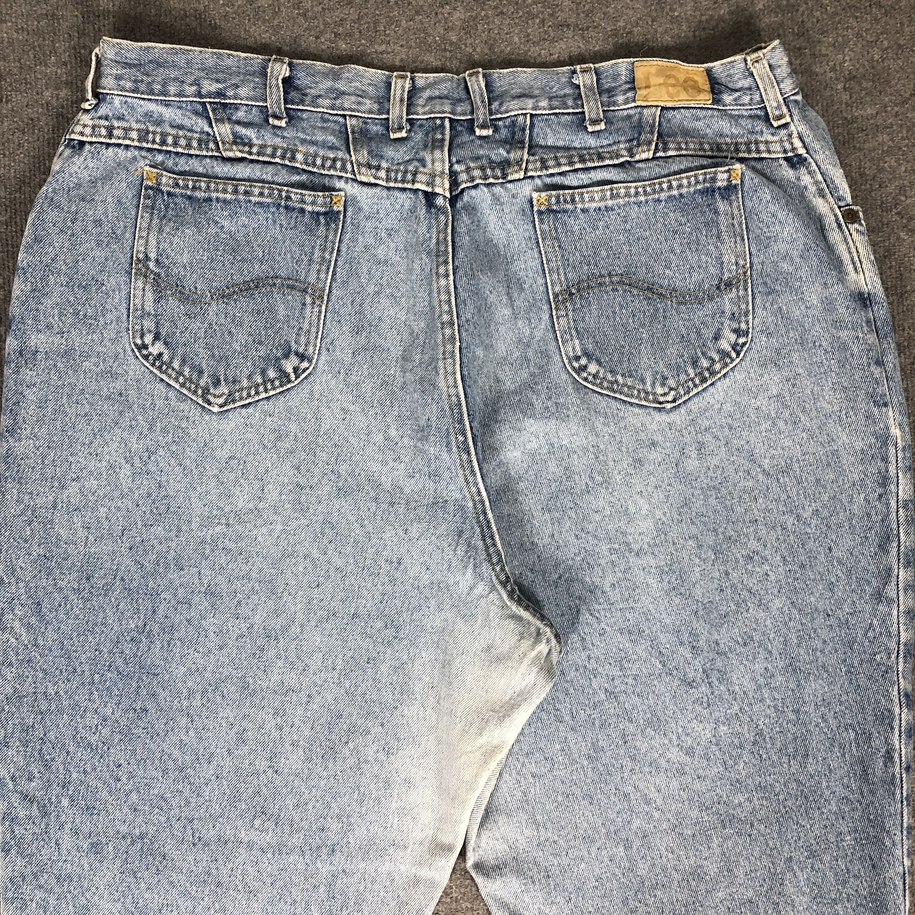 Lee × Vintage Womens 90s Vintage Lee Jeans L1121W Size 42" / US 20 - 6 Thumbnail
