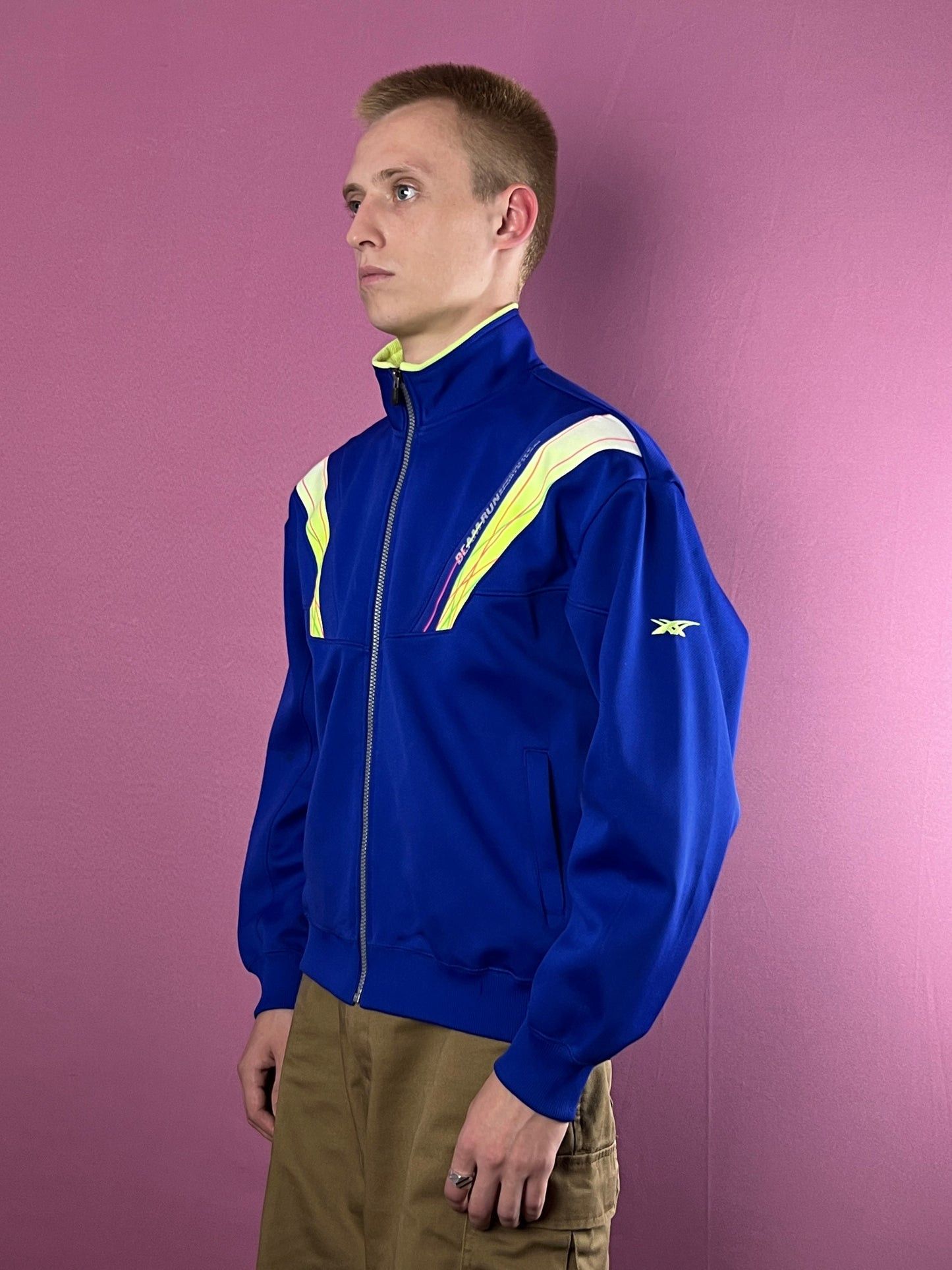 Asics × Vintage 90s Asics Vintage Men's Track Jacket - S Size US S / EU 44-46 / 1 - 1 Thumbnail