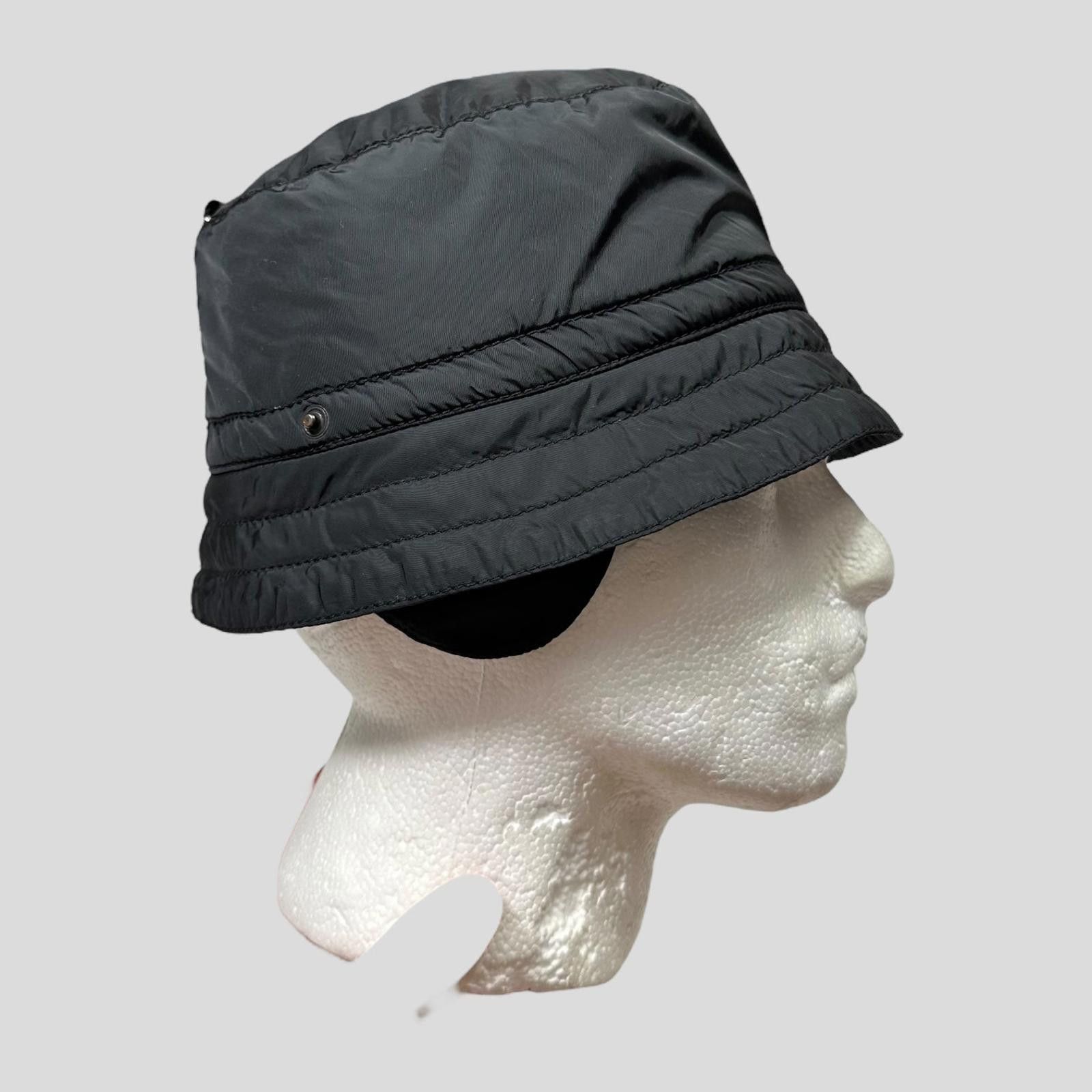 Prada Prada Sport 00’s Nylon Fleece Dog Ear Bucket Hat - M/L Size ONE SIZE - 7 Thumbnail