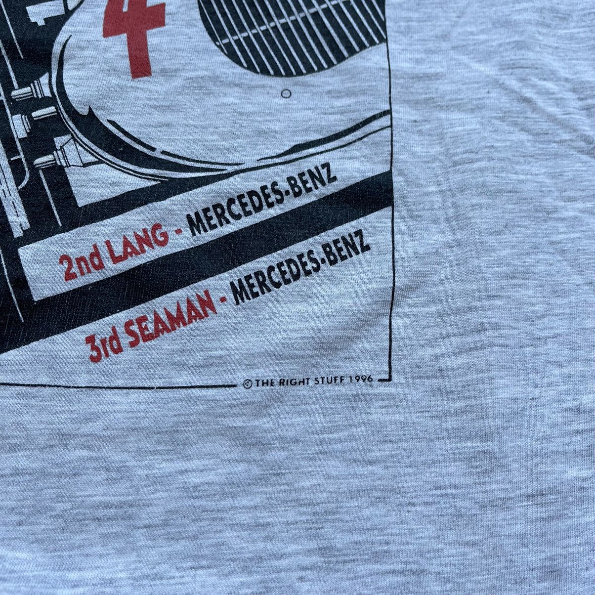 Vintage Vintage 90s Donington 1938 Grand Prix of GB Racing T Shirt Size US XL / EU 56 / 4 - 4 Thumbnail