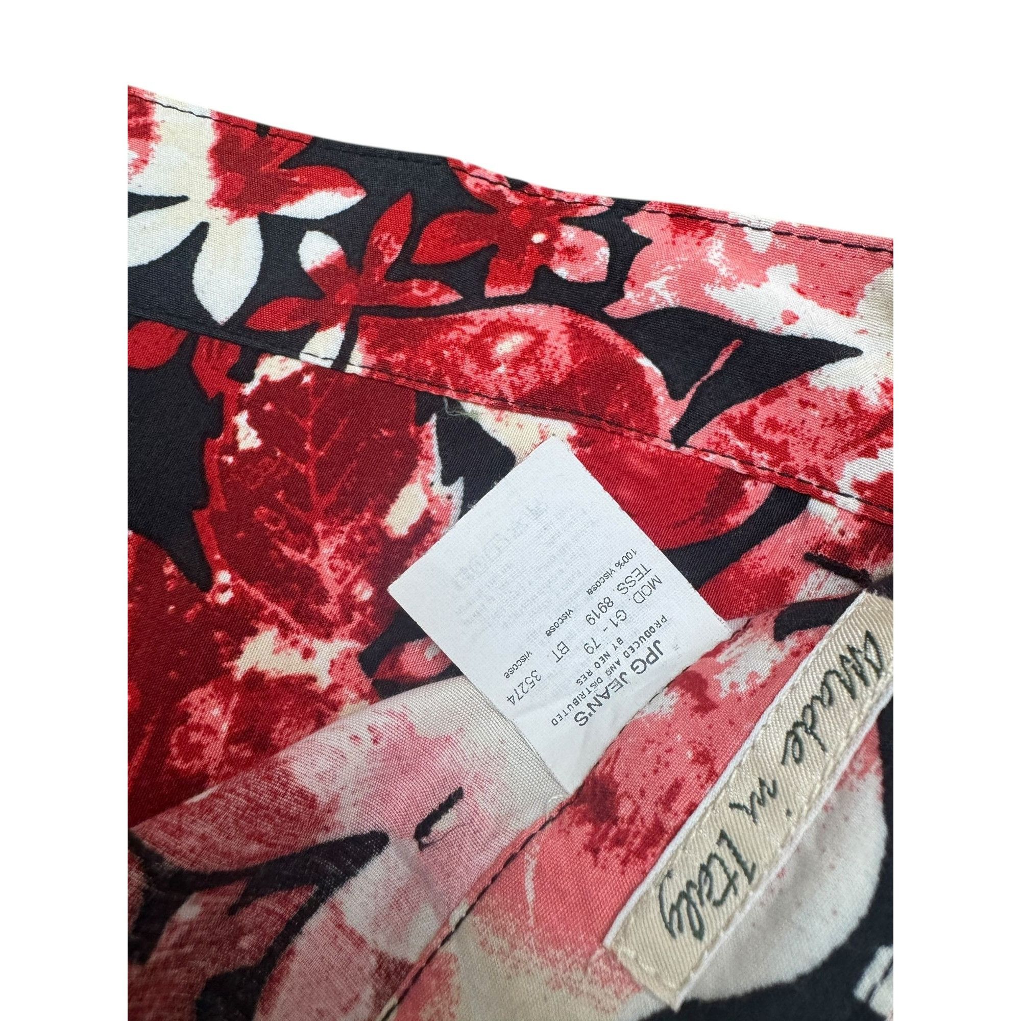 Jean Paul Gaultier Vintage Floral Maxi Skirt Size 30" / US 8 / IT 44 - 6 Thumbnail