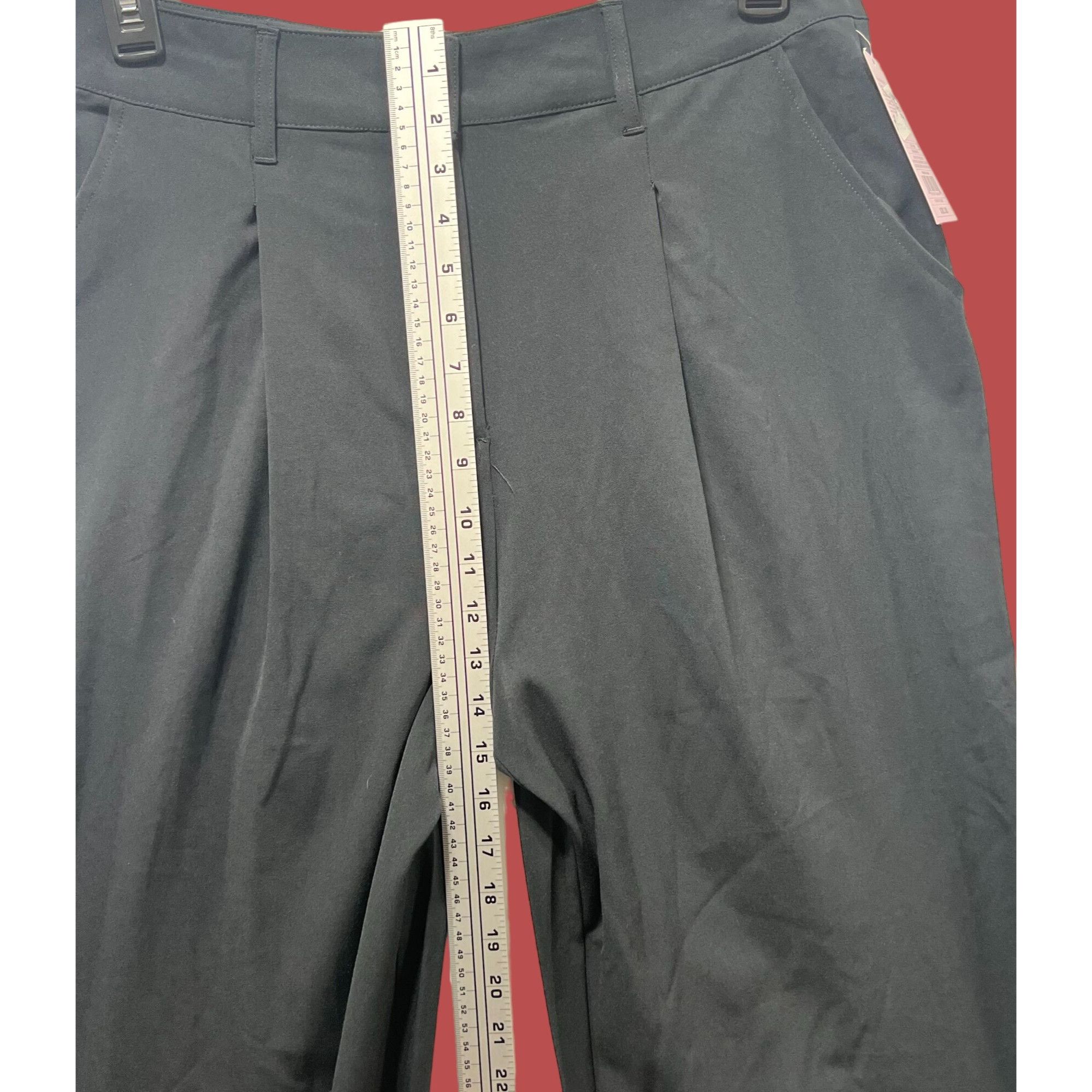 Other Wild Fable - Women's Wide Leg Trouser Pants - Black - 12 Size 34" / US 12 / IT 48 - 8 Thumbnail
