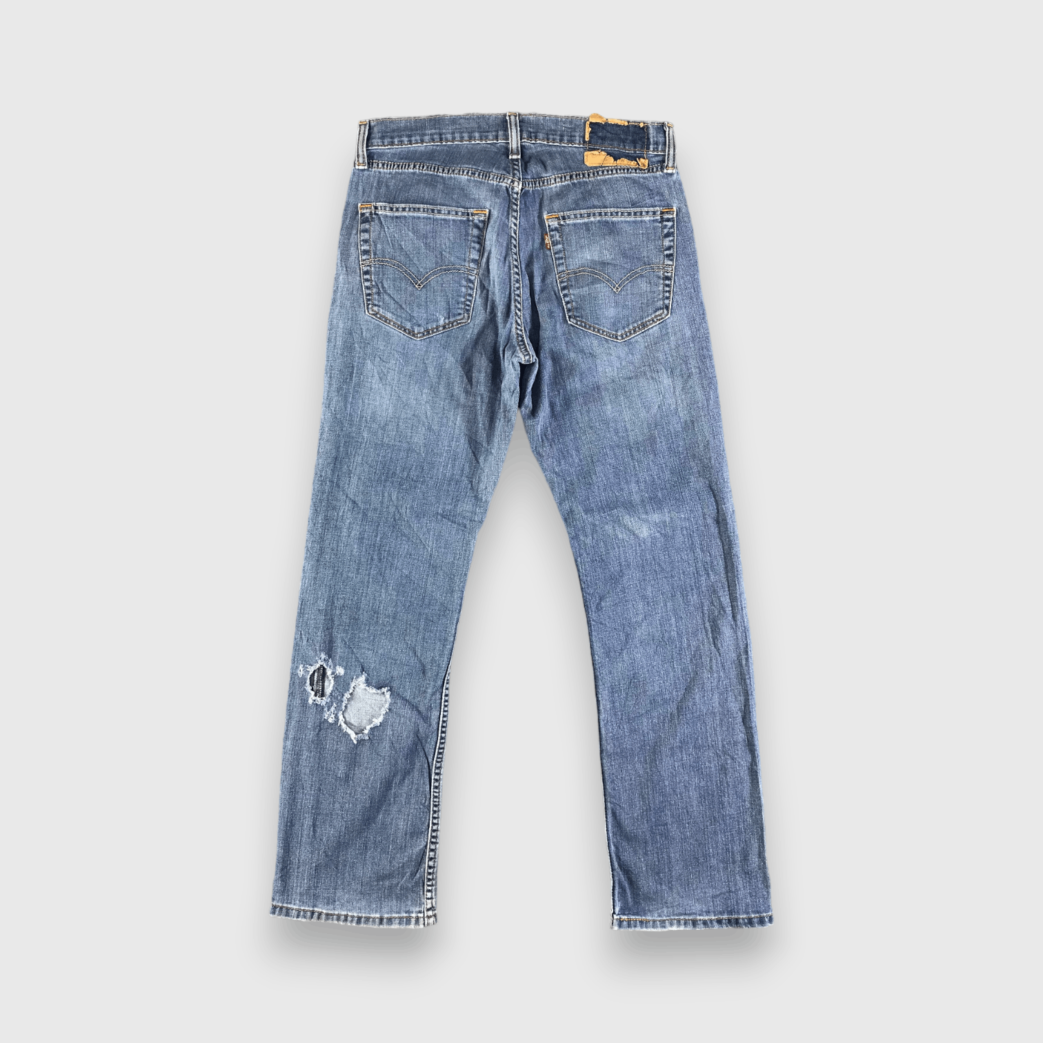 Levi's Vintage Blue Wash Levis 559 Jeans-J3344 Size US 31 - 2 Thumbnail