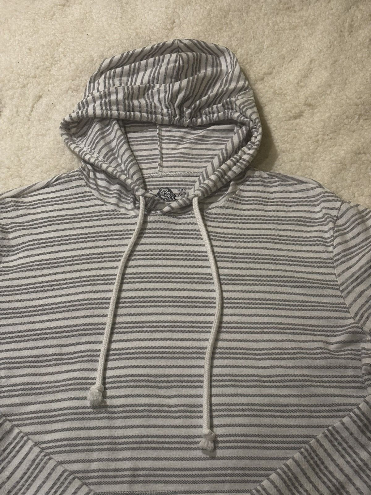American Rag White & gray hoodie1651 Size US M / EU 48-50 / 2 - 2 Thumbnail