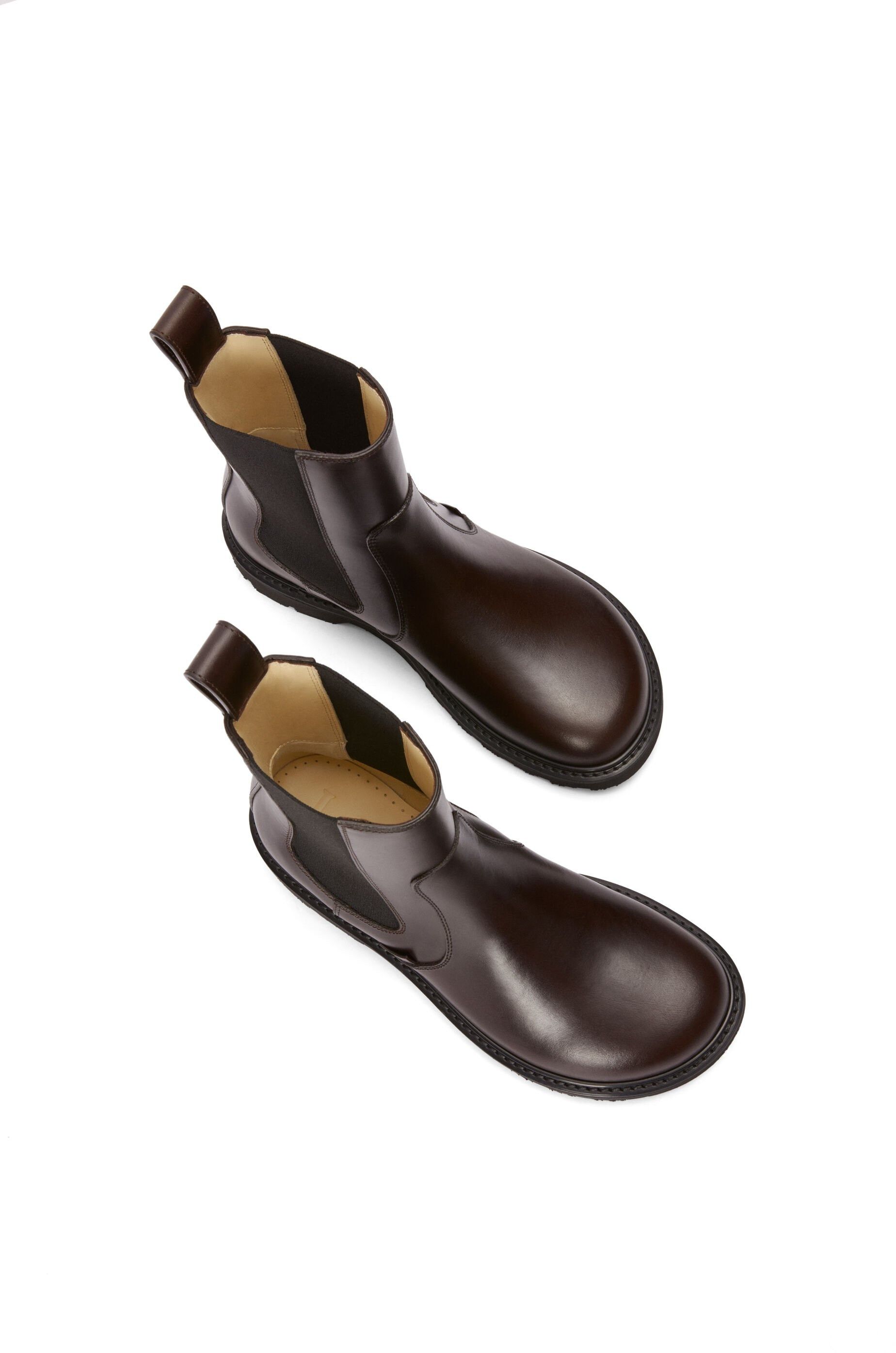 Loewe o1in1g0426 Blaze Chelsea Boots in Dark Brown Size US 7 / IT 37 - 4 Thumbnail