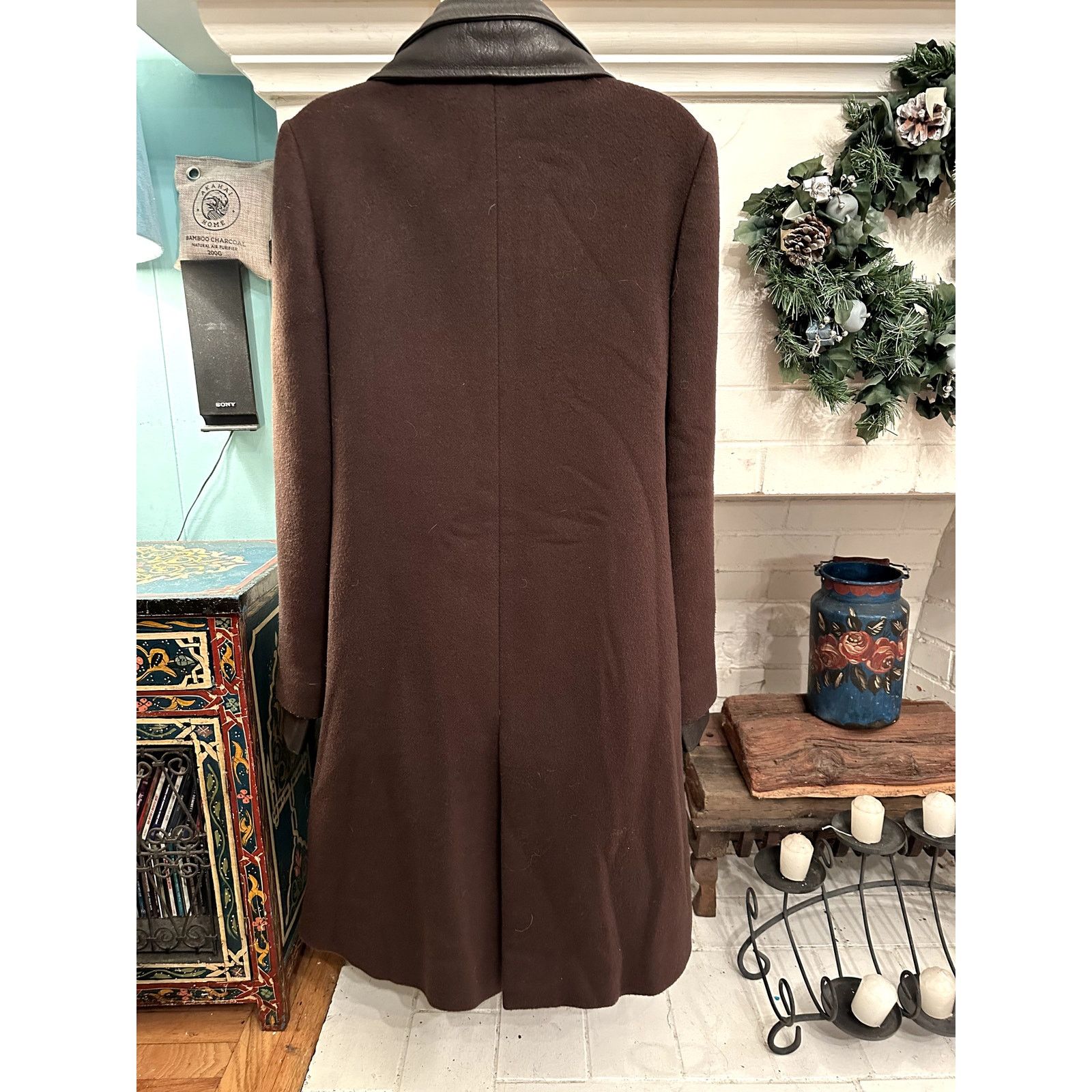 Viktor & Rolf VIKTOR & ROLF COAT W/ REMOVABLE LEATHER COLLAR TAYLOR SWIFT Size S / US 4 / IT 40 - 2 Thumbnail