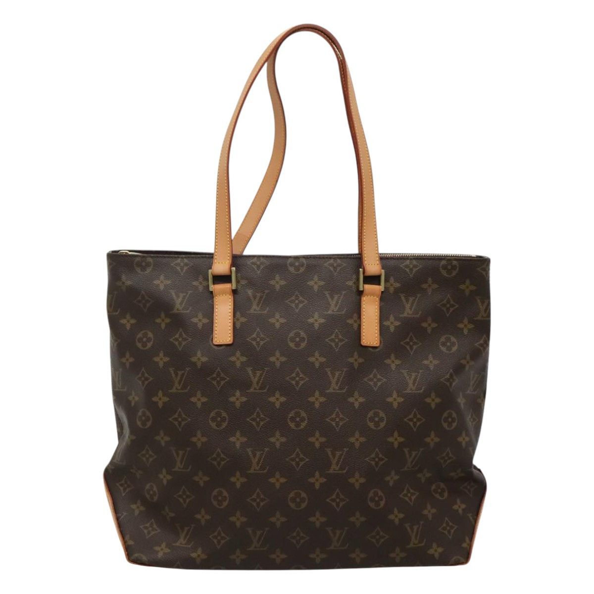 Louis Vuitton Cabas Mezzo Brown Canvas Tote Bag (Pre-Owned) Size ONE SIZE - 1 Thumbnail