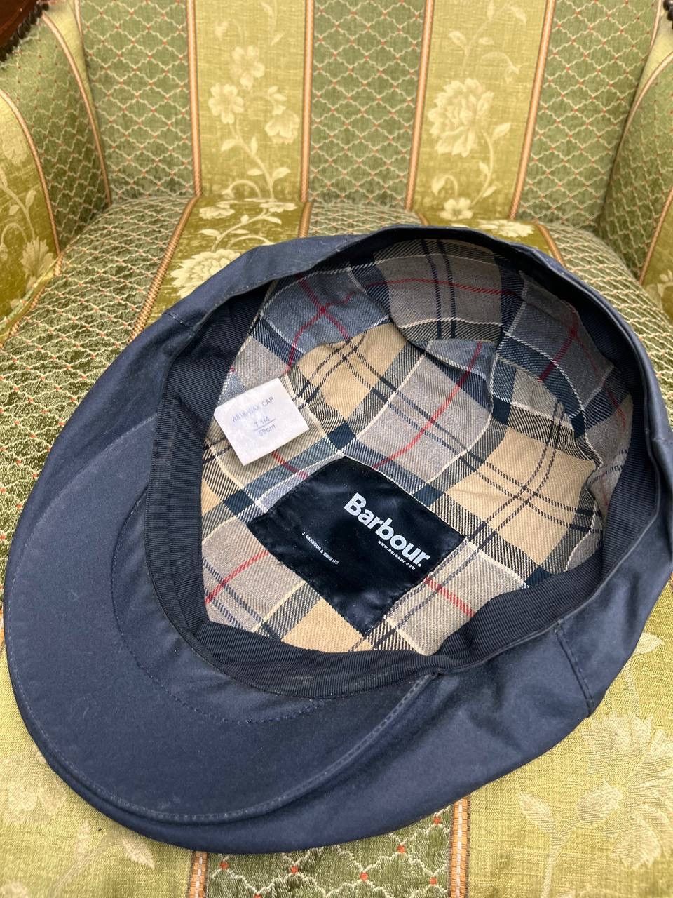 Barbour Vintage Barbour Waxed Flat Cap Os Size ONE SIZE - 2 Thumbnail