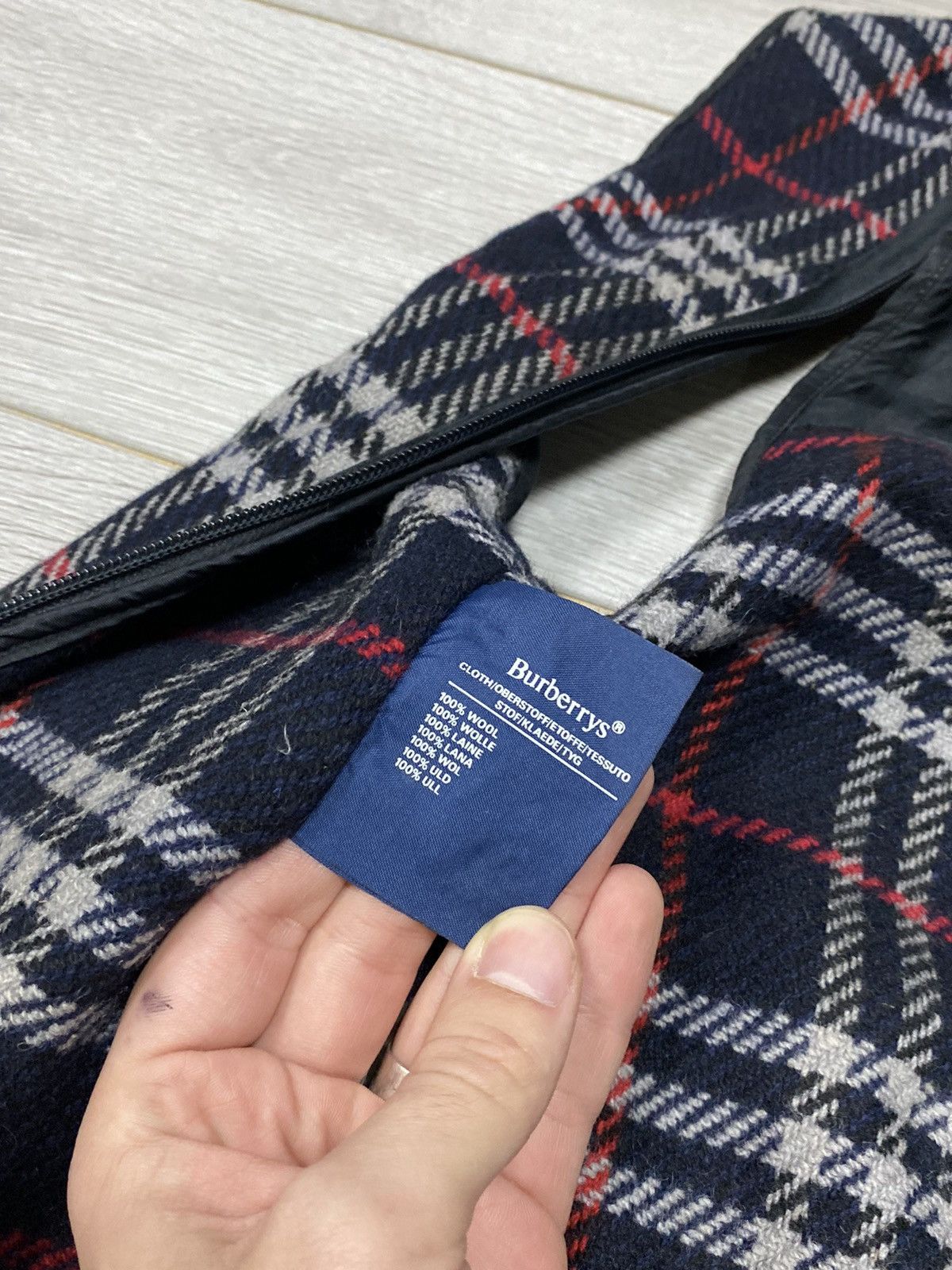 Burberry Burberry vintage trench jacket dark nova check blue Size US M / EU 48-50 / 2 - 12 Thumbnail