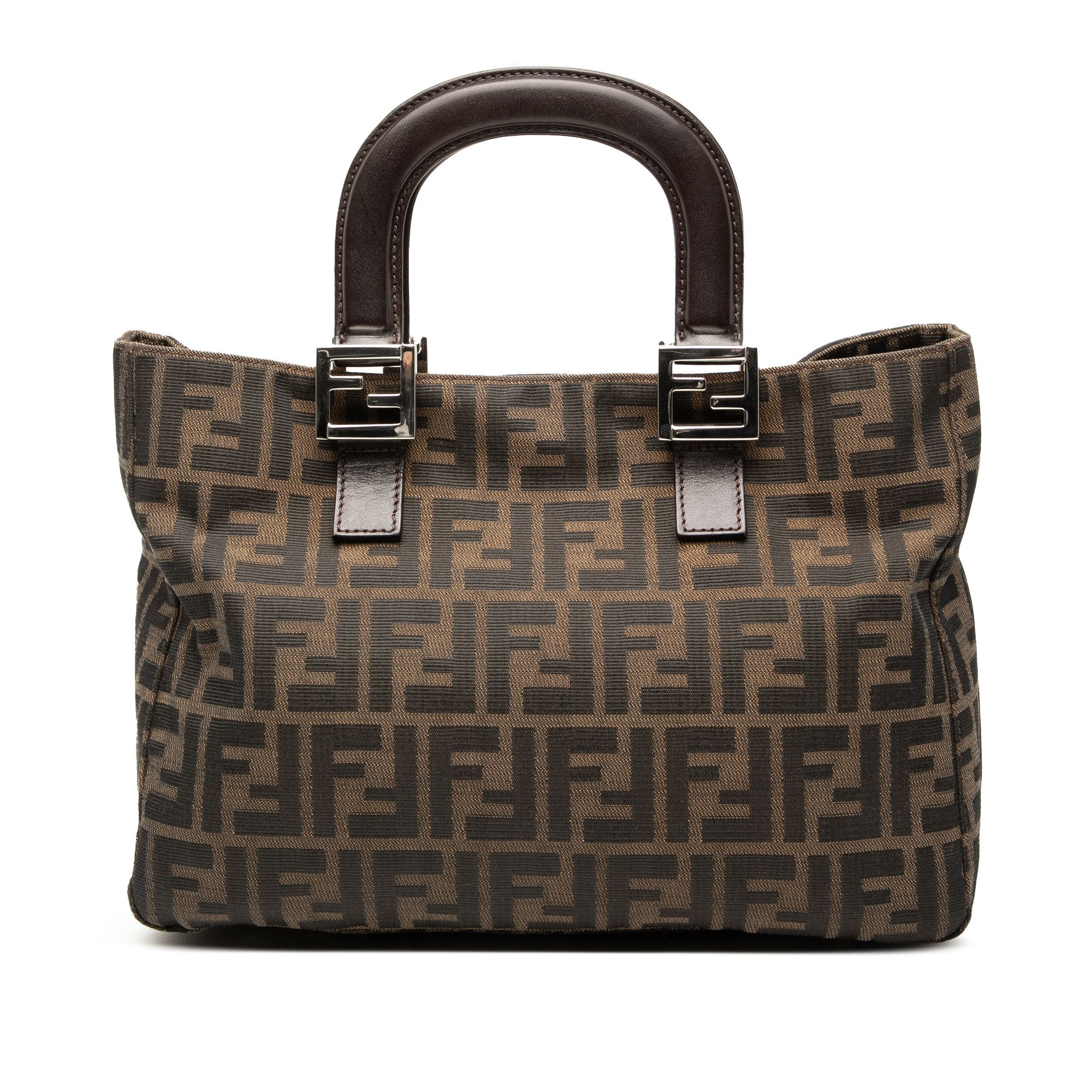 Fendi Fendi Small Zucca Canvas Twins Tote Size ONE SIZE - 1 Thumbnail