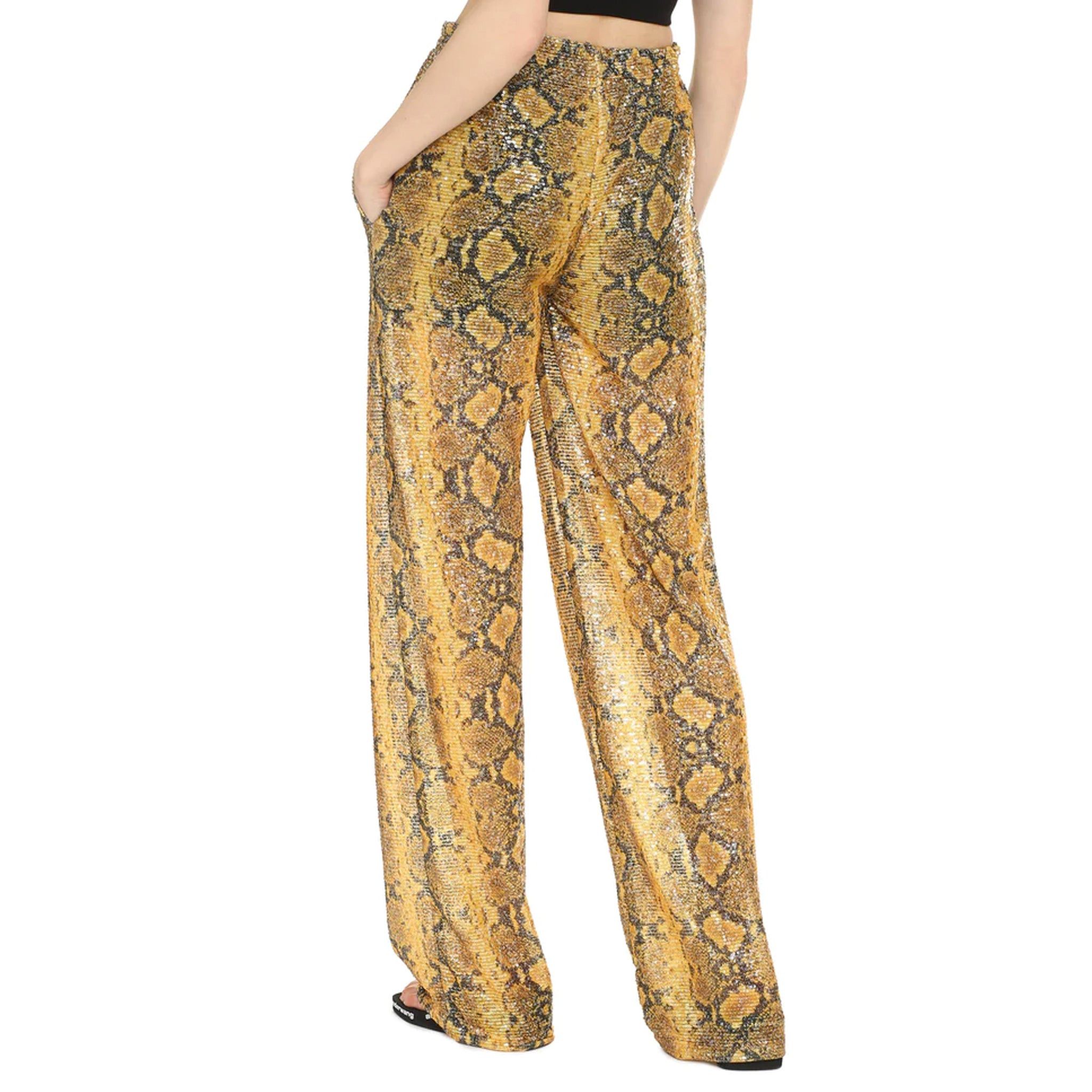 GCDS o1mle0524 Python Sequins Sporty Pants in Multicolor Size 30" / US 8 / IT 44 - 2 Thumbnail