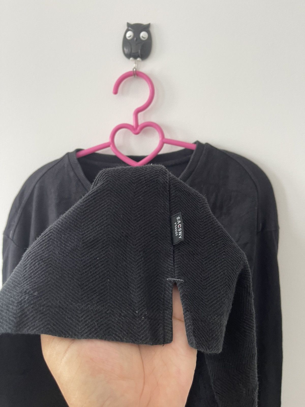 Yohji Yamamoto Rare Vintage SACSNY Y’SACCS Black Plain Yohji Yamamoto Size US L / EU 52-54 / 3 - 2 Thumbnail