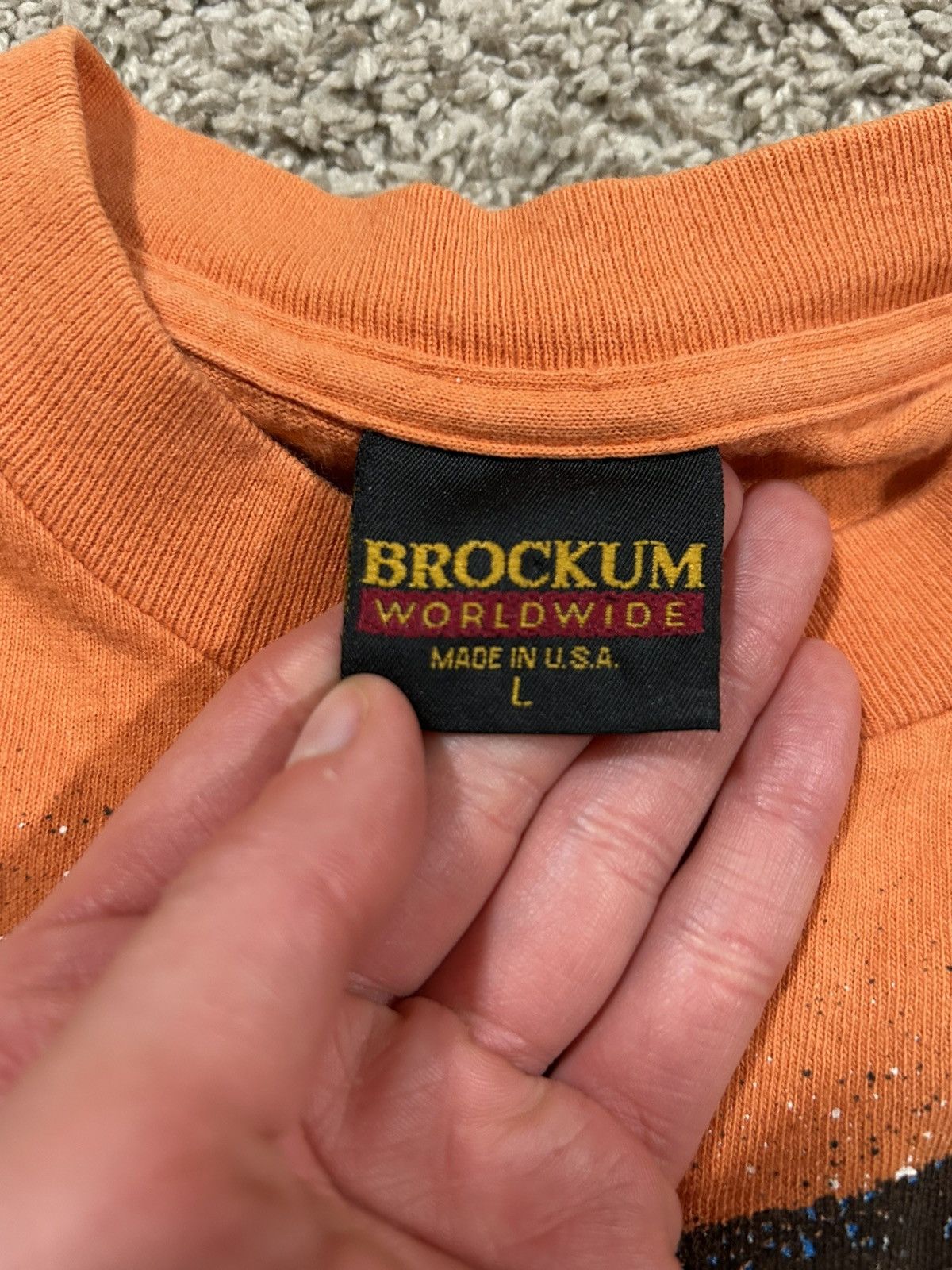 Brockum Vintage 1993 Stevie Ray Vaughan Tee Size L Size US L / EU 52-54 / 3 - 3 Thumbnail