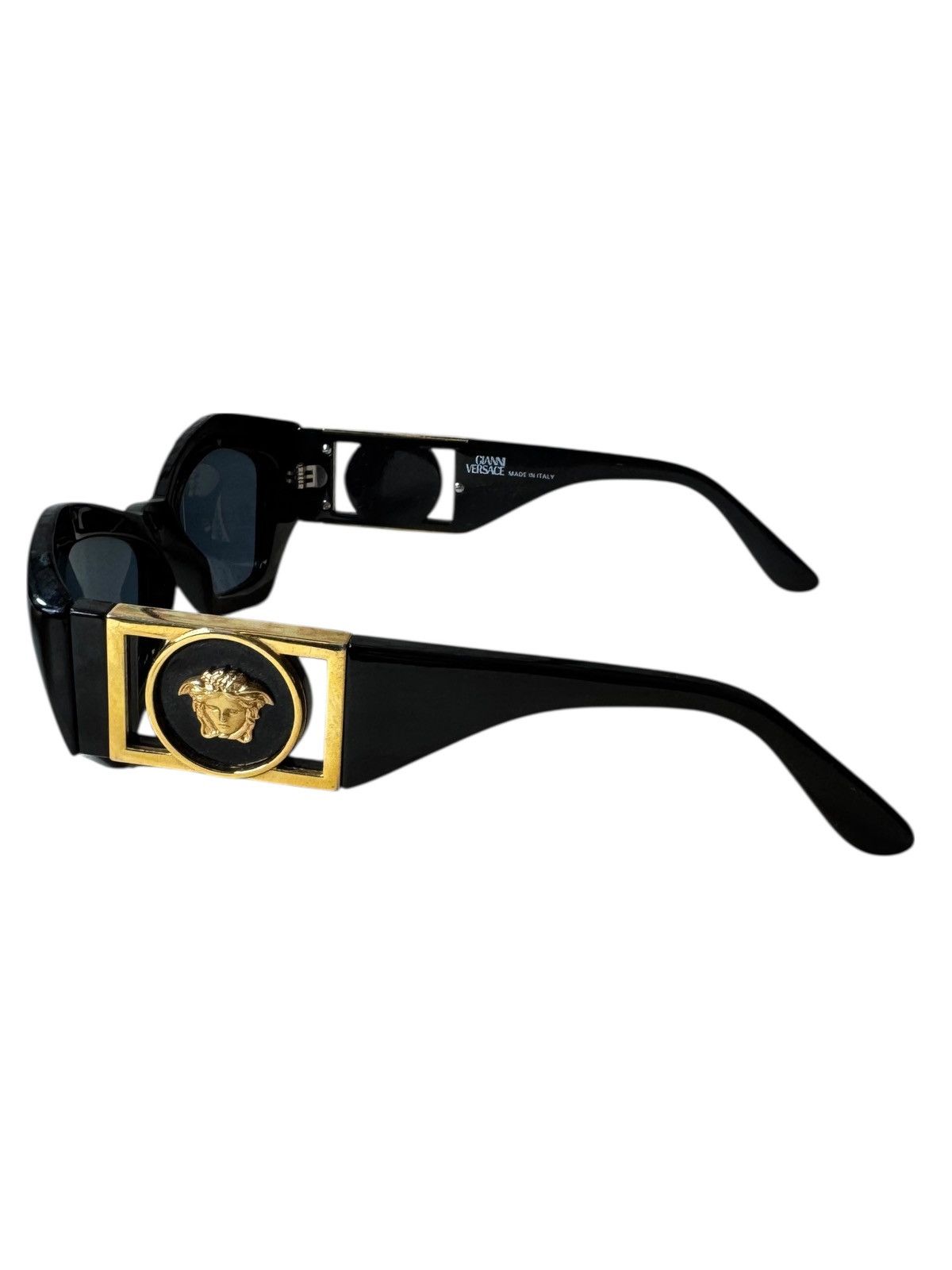 Versace Gianni Versace 421/B Black Medusa Sunglasses Size ONE SIZE - 4 Thumbnail