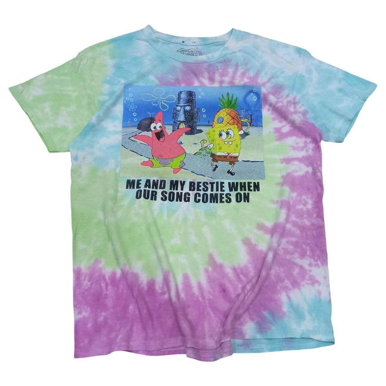 Cartoon Network × Nickelodeon Nickelodeon Spongebob Squarepants & Patrick Bestie Tee Size US L / EU 52-54 / 3 - 1 Thumbnail