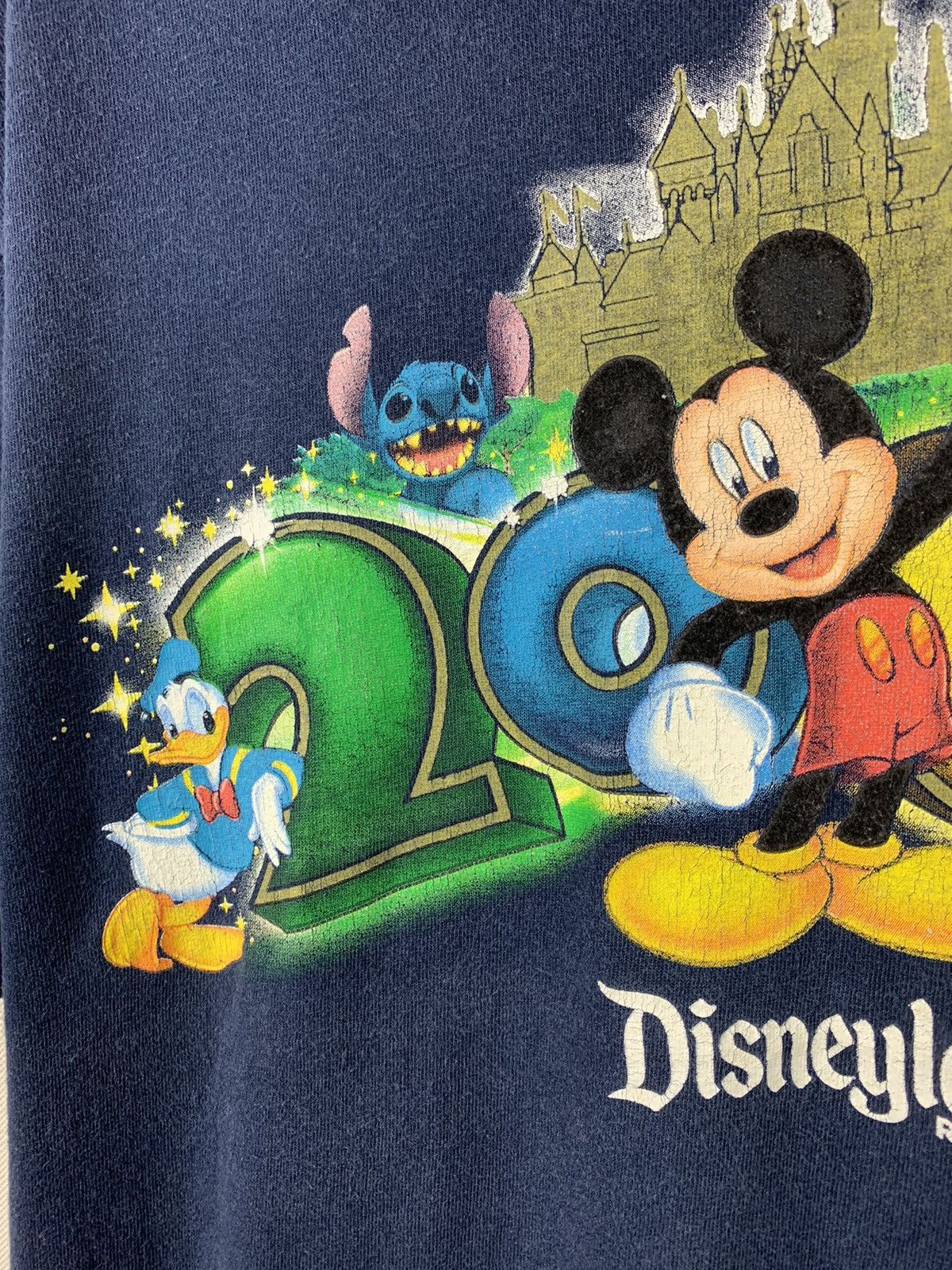 Disney Steals! Vintage Y2K Disneyland Mickey Mouse Tee Size US XL / EU 56 / 4 - 3 Thumbnail