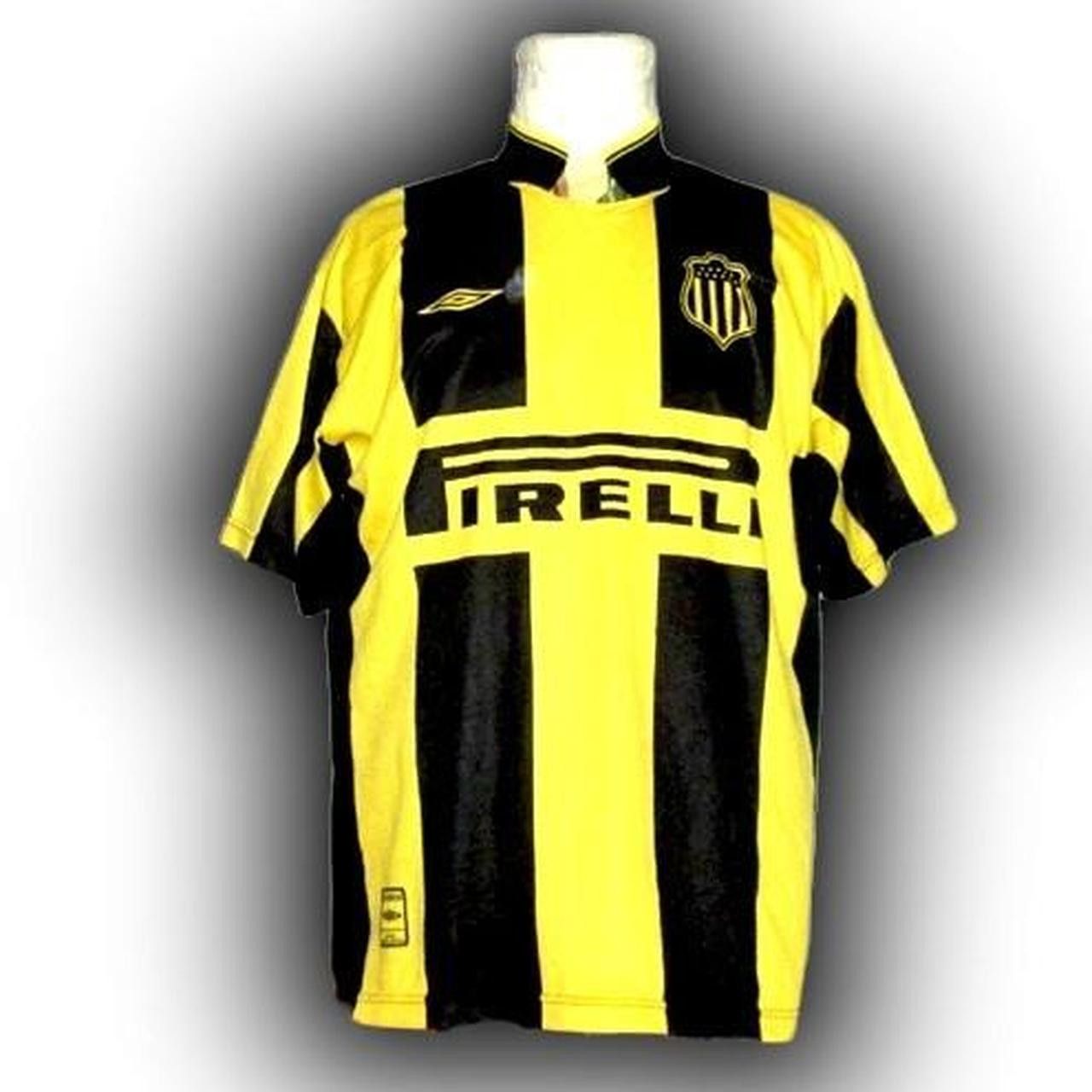 Umbro Club Atletico Penarol Uruguay 2003 2004 2005 Home Shirt Size US L / EU 52-54 / 3 - 1 Thumbnail