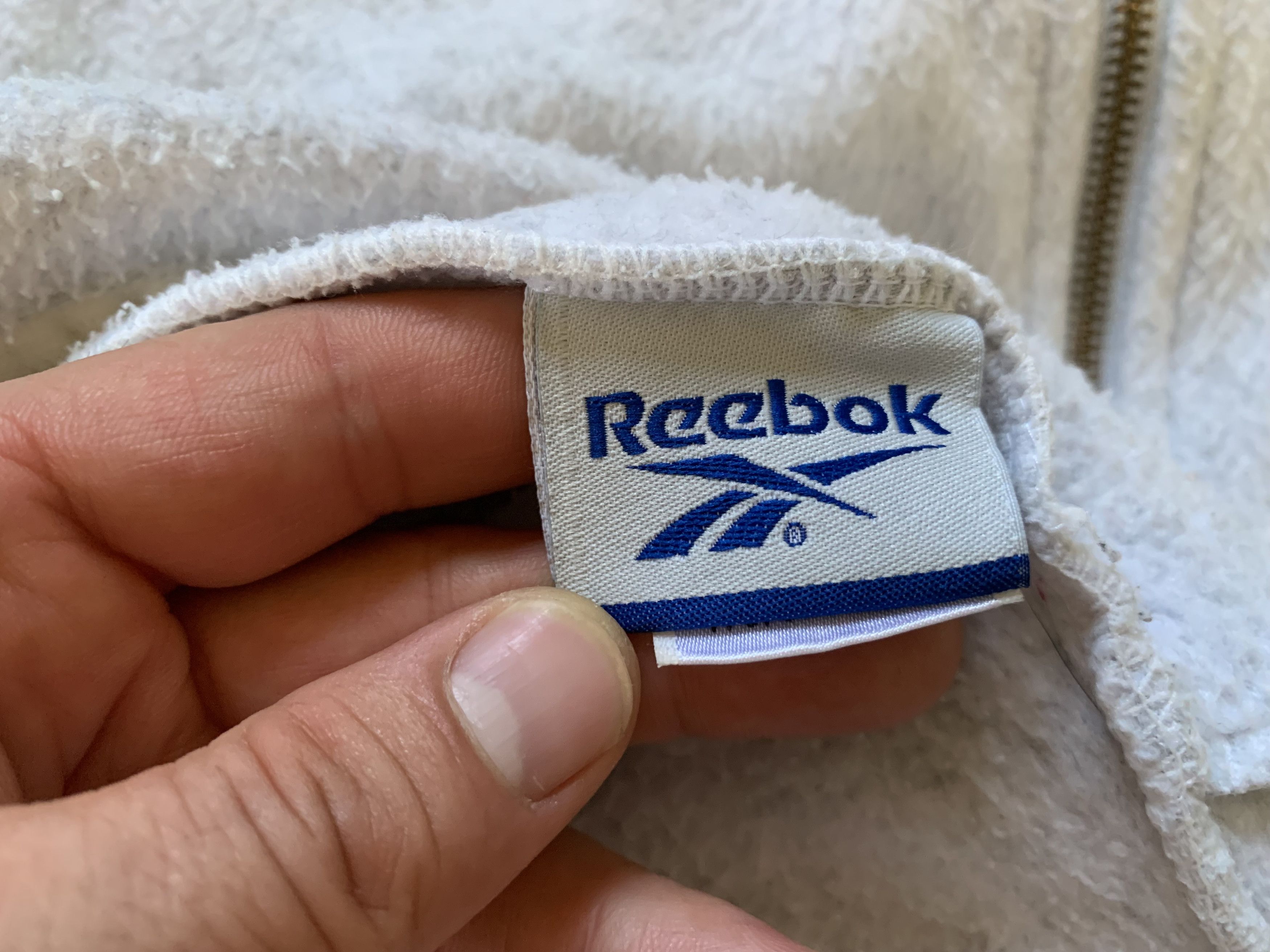 Reebok × Vintage Reebok Vintage Essentials Full Zip Fleece Sweatshirt Size US S / EU 44-46 / 1 - 7 Thumbnail