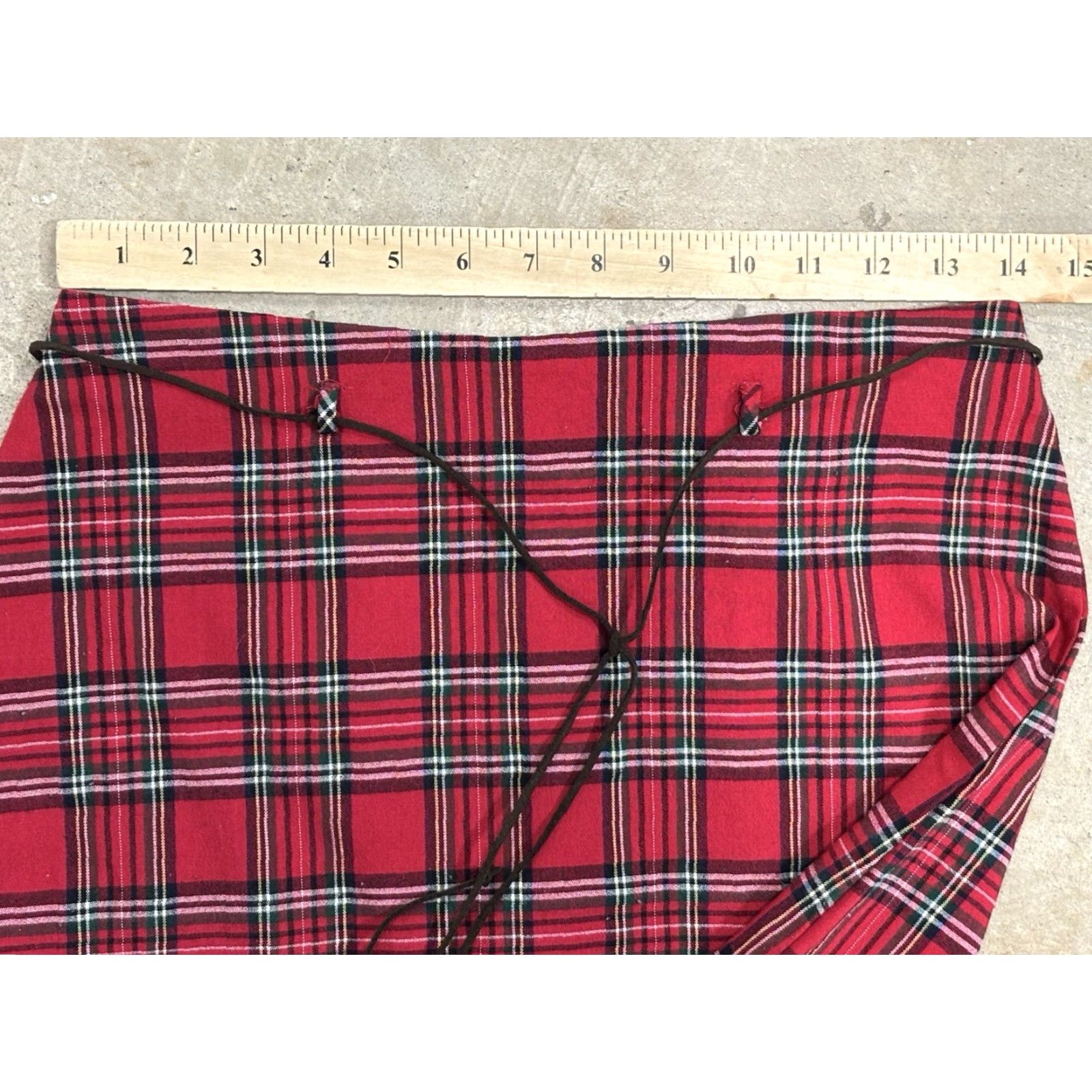Vintage VINTAGE Charlotte Russe Plaid Mini Skirt M Red Tartan 90s Grunge Y2K School Girl Womens Size 32" / US 10 / IT 46 - 5 Thumbnail