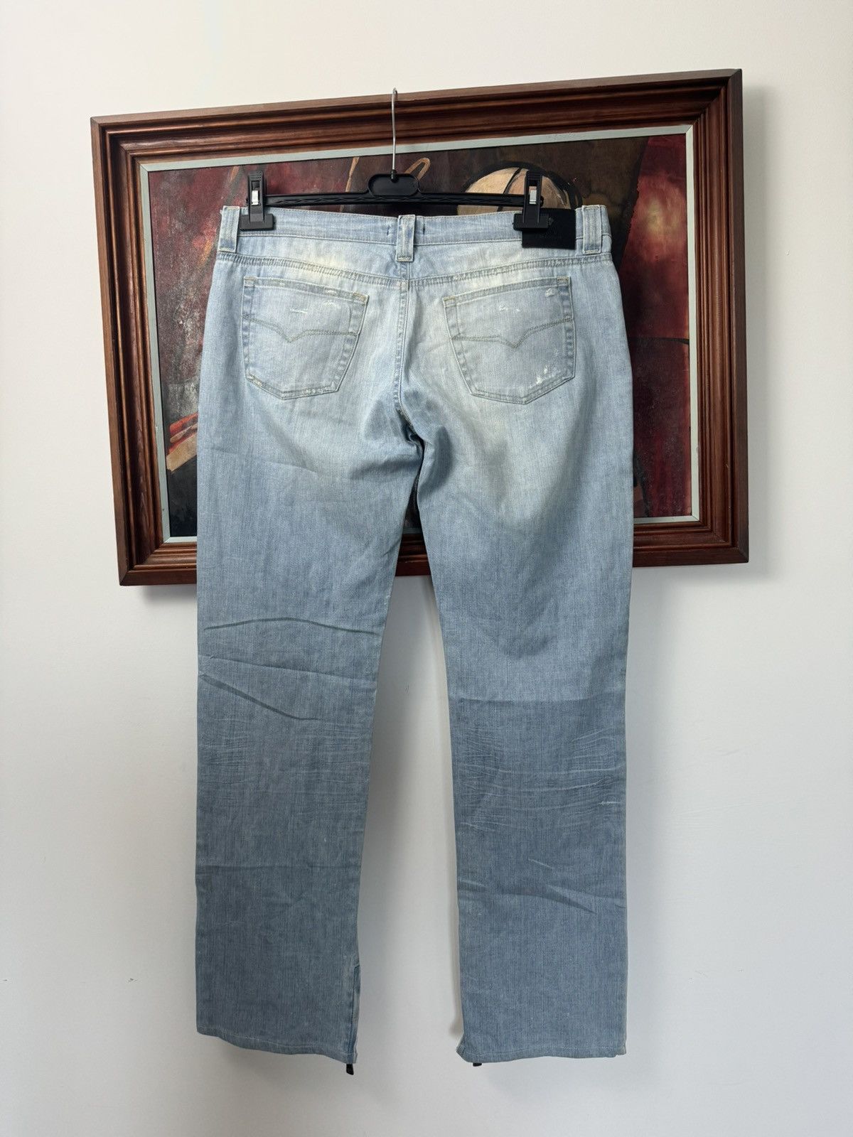 Versace Jeans Couture Versace Jeans Couture Avant Garde Jeans Denim Pant Zip Blue Size US 36 / EU 52 - 2 Thumbnail