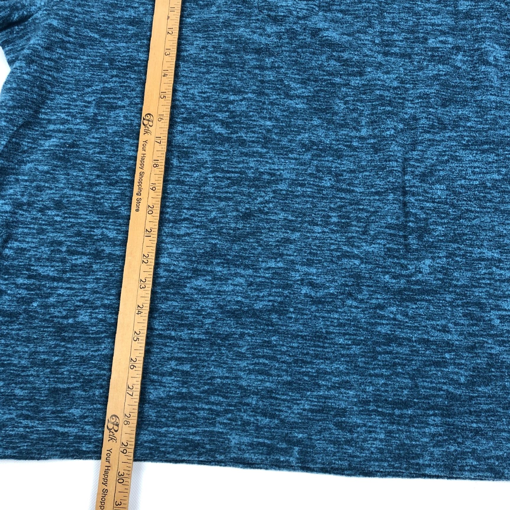 Tommy Bahama Tommy Bahama Men's XL Teal Blue Green Heather 1/4 Zip Pullover Fleece Shirt Pullover Activewear Casual Golf Walking Mock Neck Embroidered Logo Size US XL / EU 56 / 4 - 5 Thumbnail