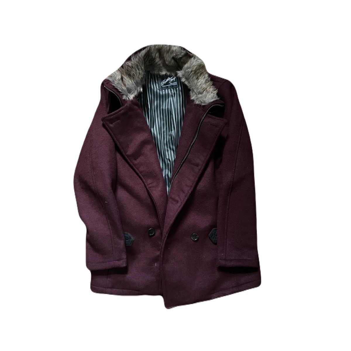 If Six Was Nine 2000s Japanese archive fur zip button jacket Y2K Vkei Size US S / EU 44-46 / 1 - 2 Thumbnail