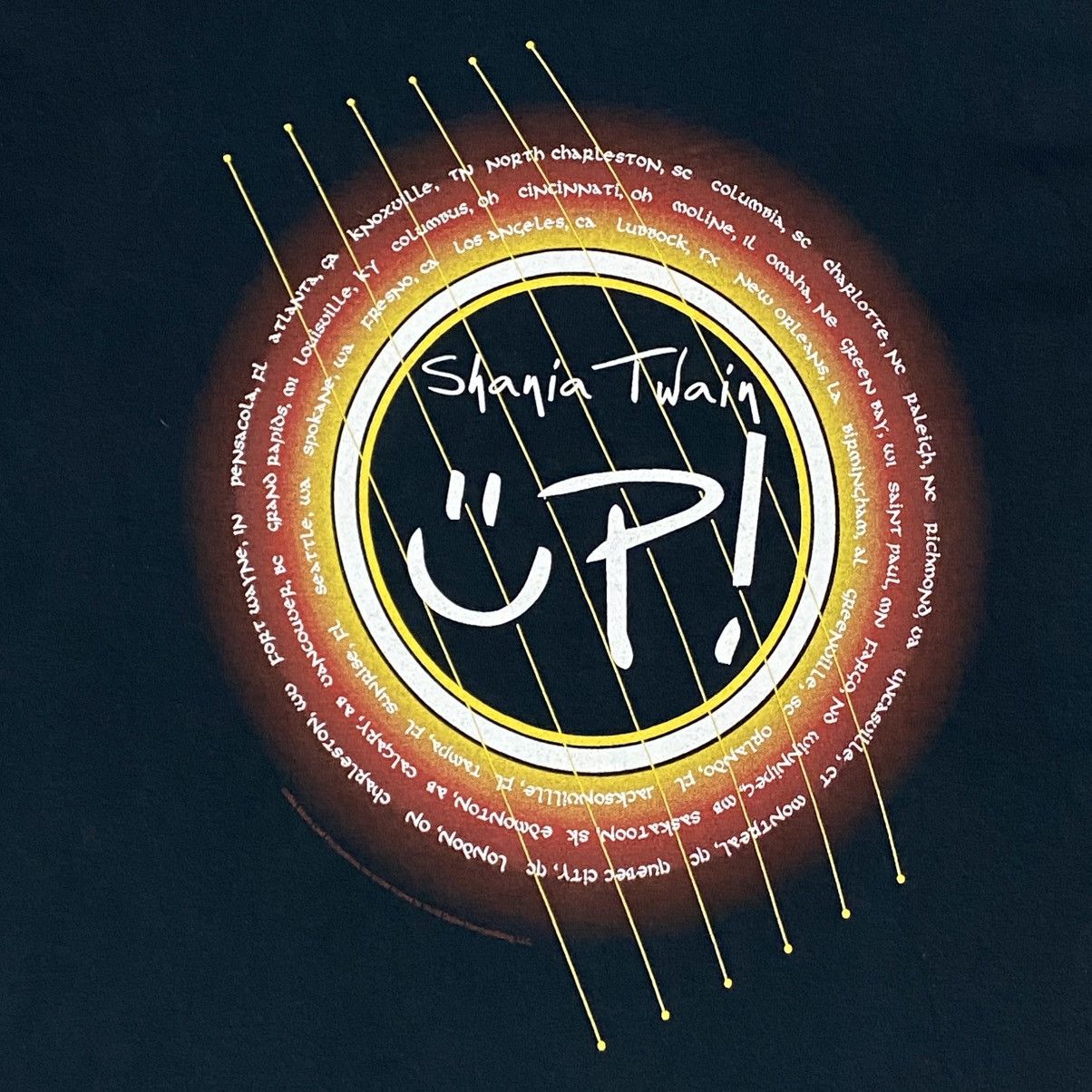 Band Tees Vintage Y2K solo singer shania twain up! Tour band Size US S / EU 44-46 / 1 - 7 Thumbnail