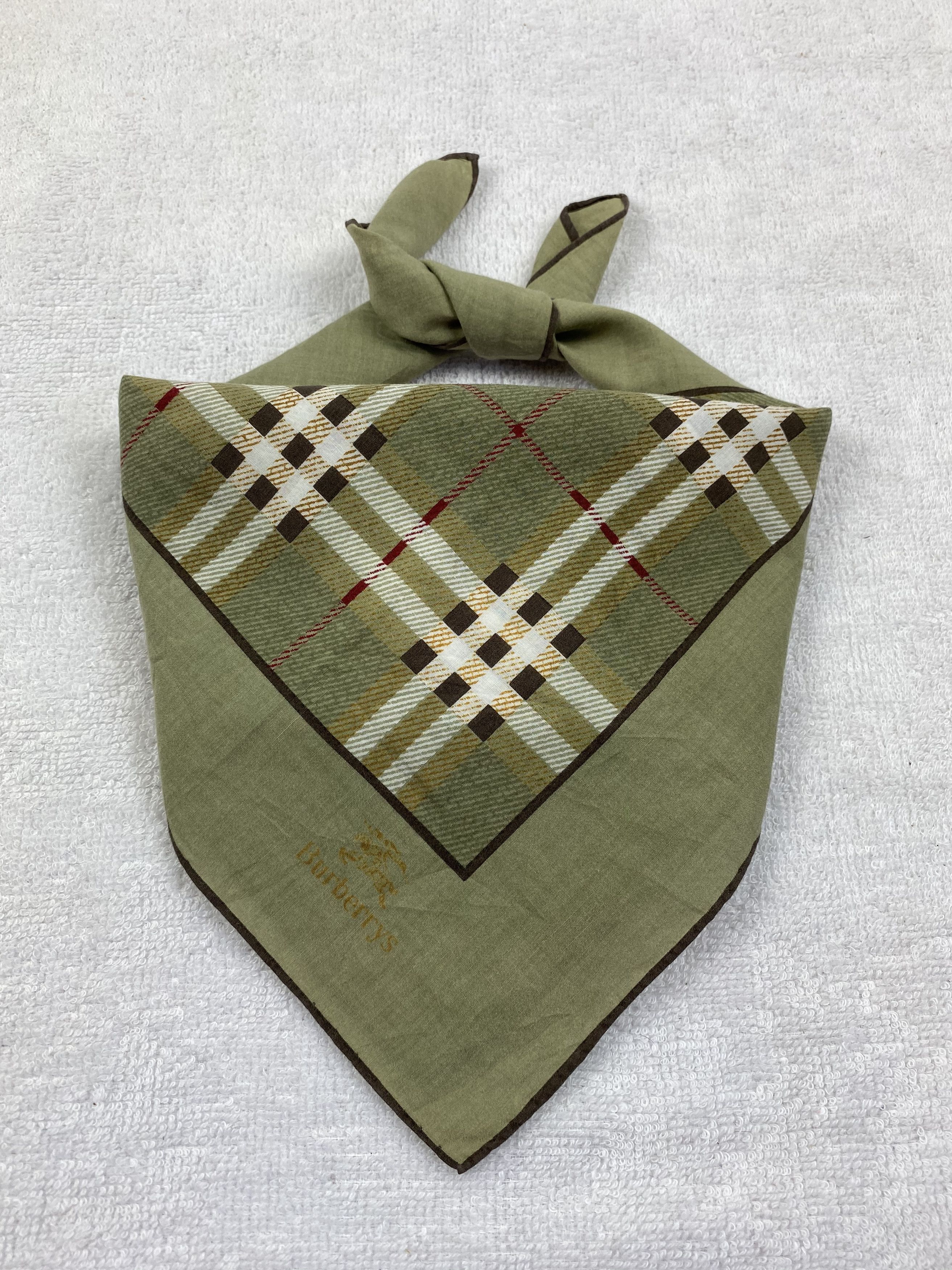 Burberry Burberrys Handkerchief / Bandana / Neckerchief Size ONE SIZE - 1 Thumbnail