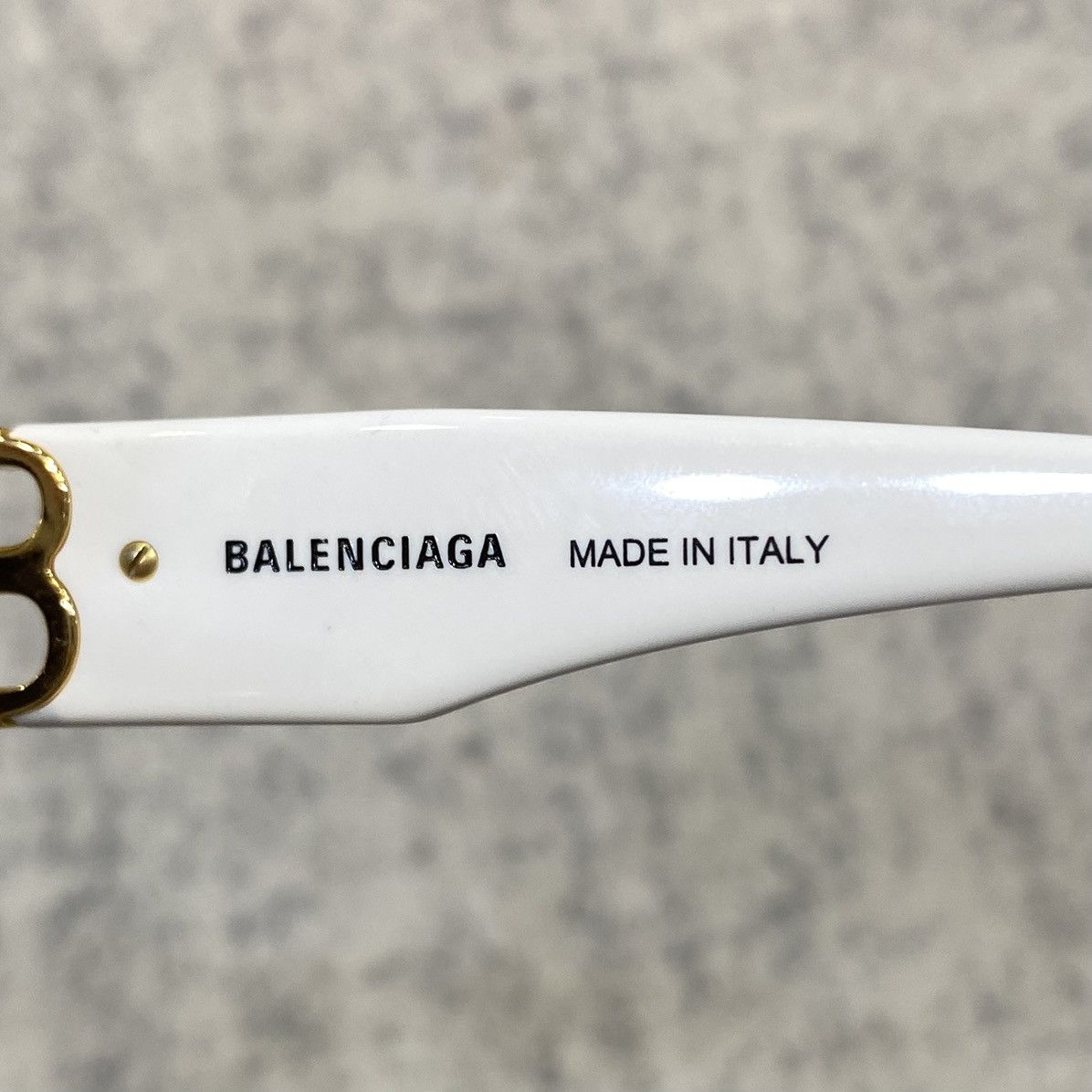 Balenciaga BALENCIAGA Dynasty D-Frame Sunglasses WHITE Size ONE SIZE - 6 Thumbnail