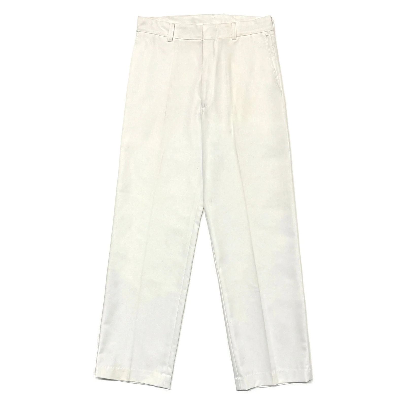 Ben Davis 1990s Deadstock Dee Cee White Twill Work Pants – Made in USA Size US 28 / EU 44 - 1 Thumbnail