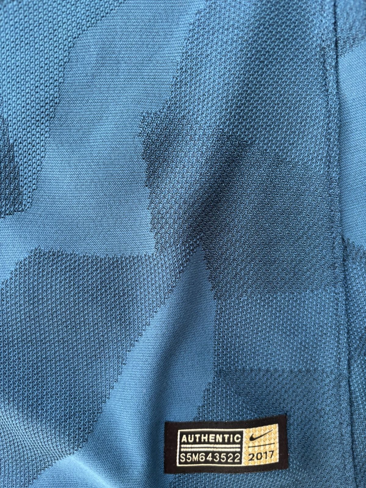 Nike ATLETICO MADRID PLAYER ISSUE THIRD KIT 2017/18 LONG-SLEEVE Size US S / EU 44-46 / 1 - 3 Thumbnail