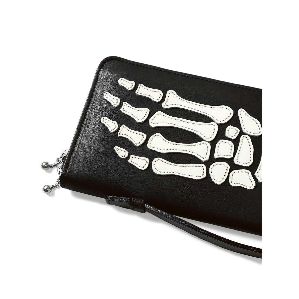Kapital Kapital BONE HAND Journey Pass Case wallet Size ONE SIZE - 5 Thumbnail