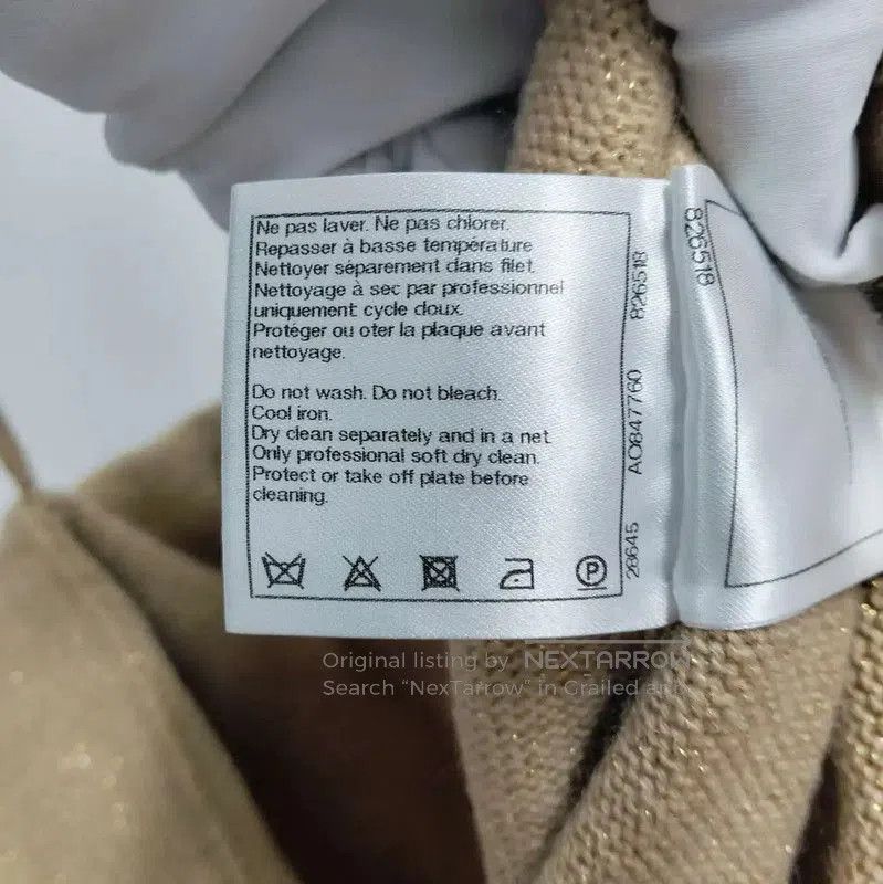 Chanel Chanel Brown Wool Women's Midi Skirt . Size 28" / US 6 / IT 42 - 5 Thumbnail