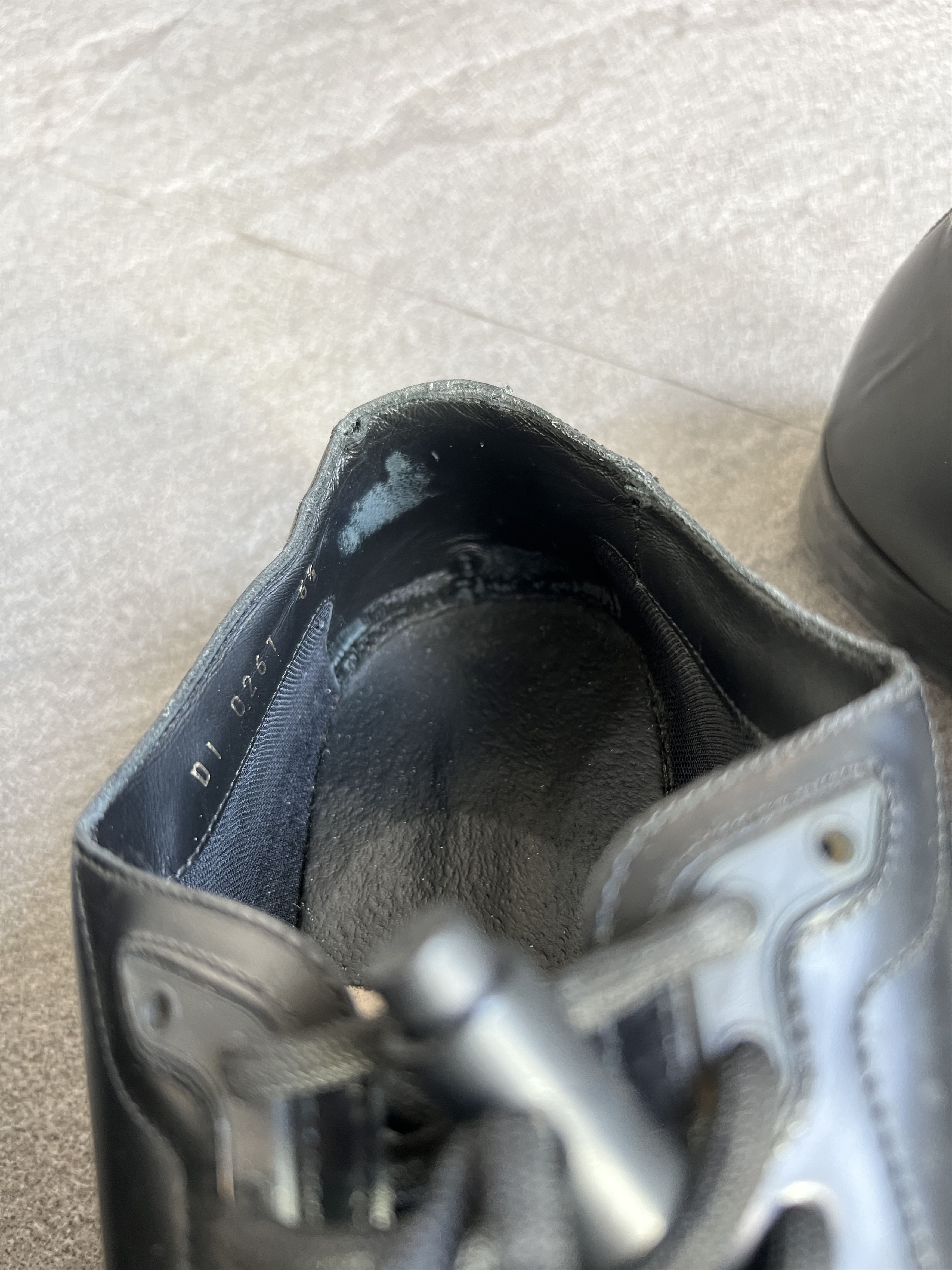 Louis Vuitton Louis Vuitton Black Leather Derby Shoes LV Logo 6.5 Size US 6.5 / EU 39-40 - 16 Thumbnail