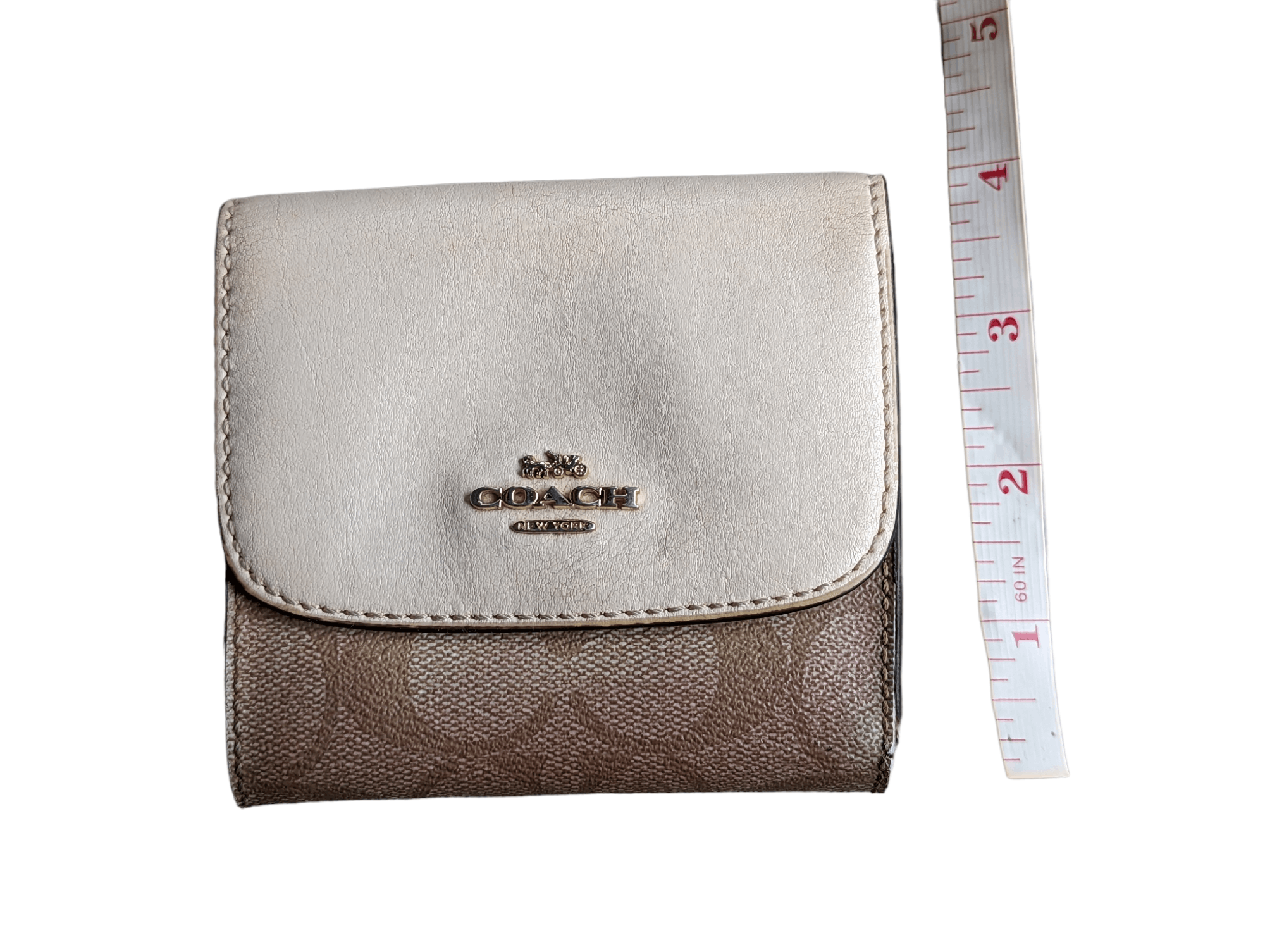 Coach Coach Monogram Trifold Wallet Cardholder Size ONE SIZE - 12 Thumbnail