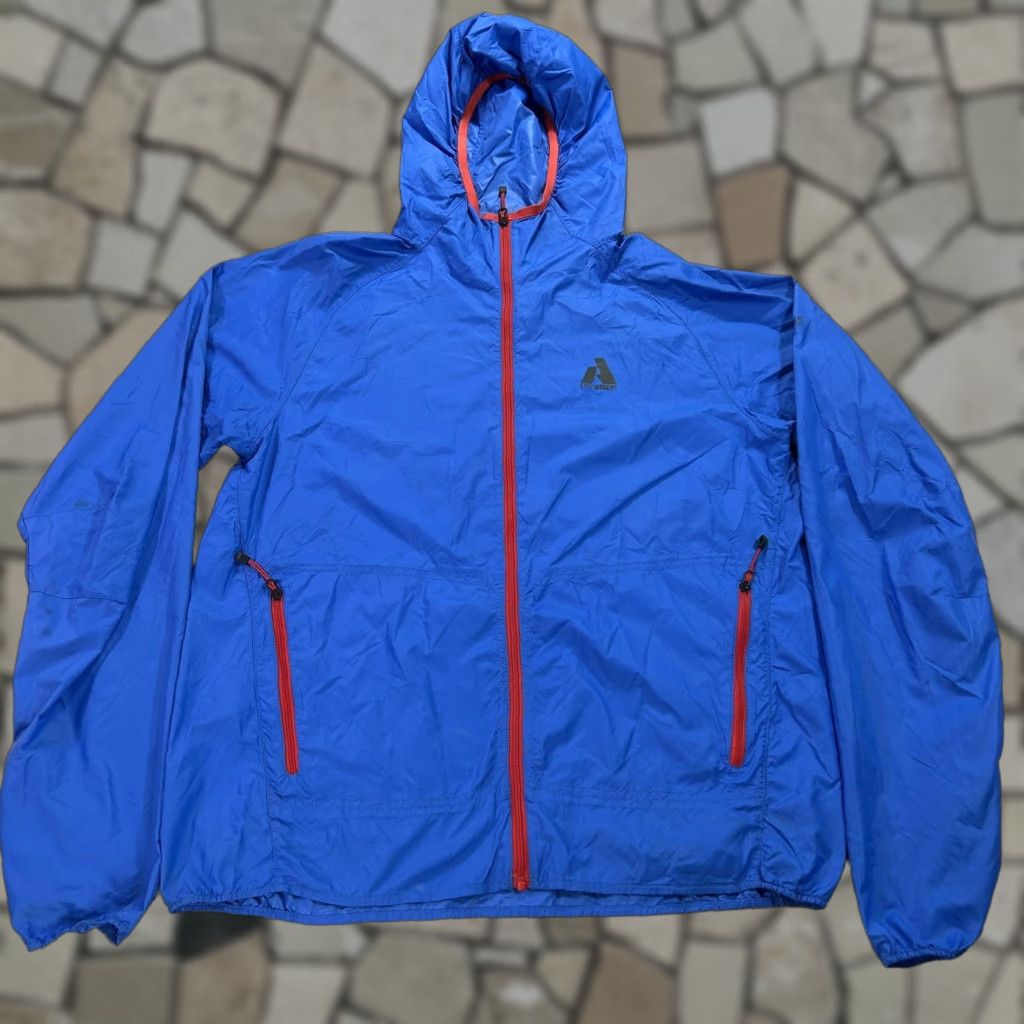 Eddie Bauer Eddie Bauer First Ascent Jacket Mens M Blue Windbreaker Full Zip Hooded Size US M / EU 48-50 / 2 - 1 Thumbnail
