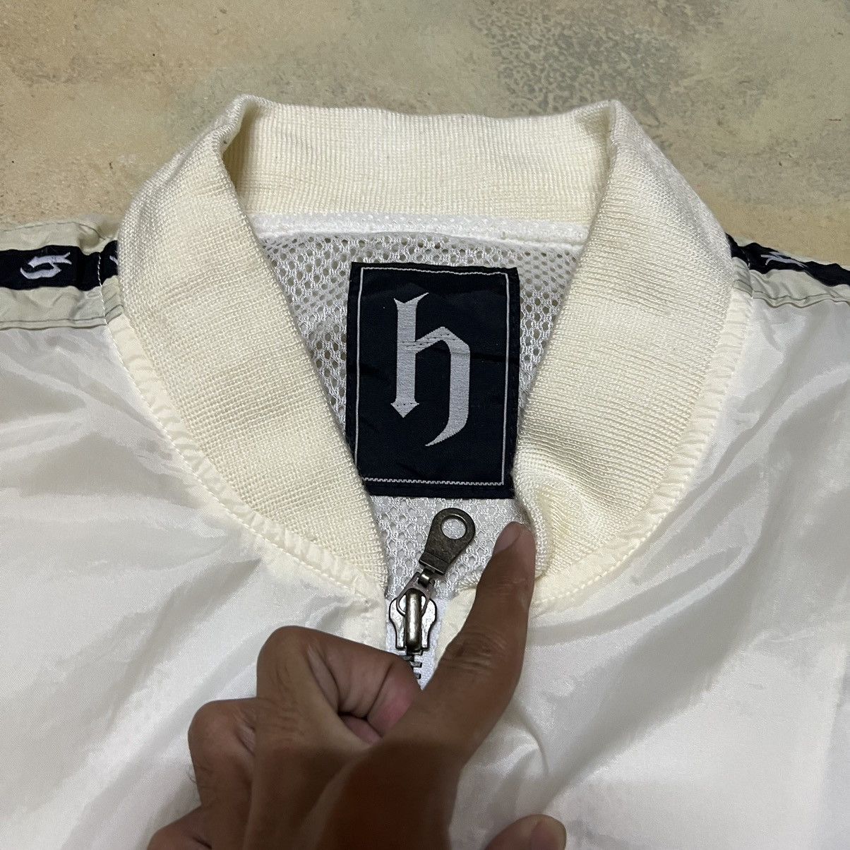 Honda × Japanese Brand Dj Honda Big Logo Windbreaker Bomber Style Jacket Size US L / EU 52-54 / 3 - 11 Thumbnail